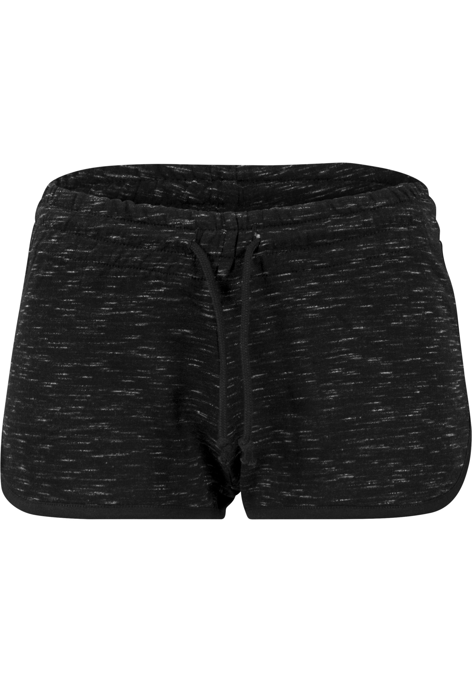 Ladies Space Dye Hotpants blk/wht/blk L - variant image 4