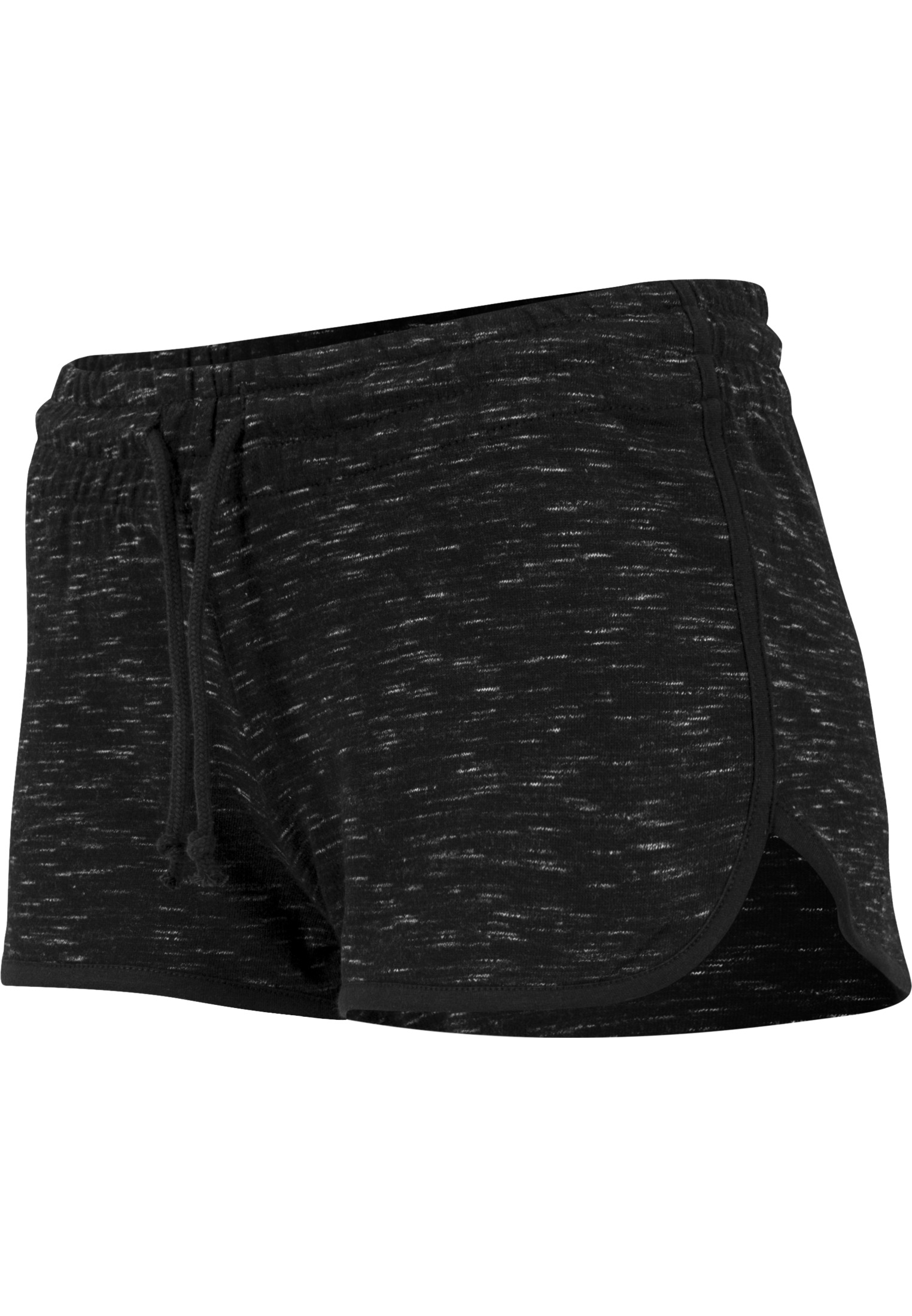 Ladies Space Dye Hotpants blk/wht/blk L - variant image 5
