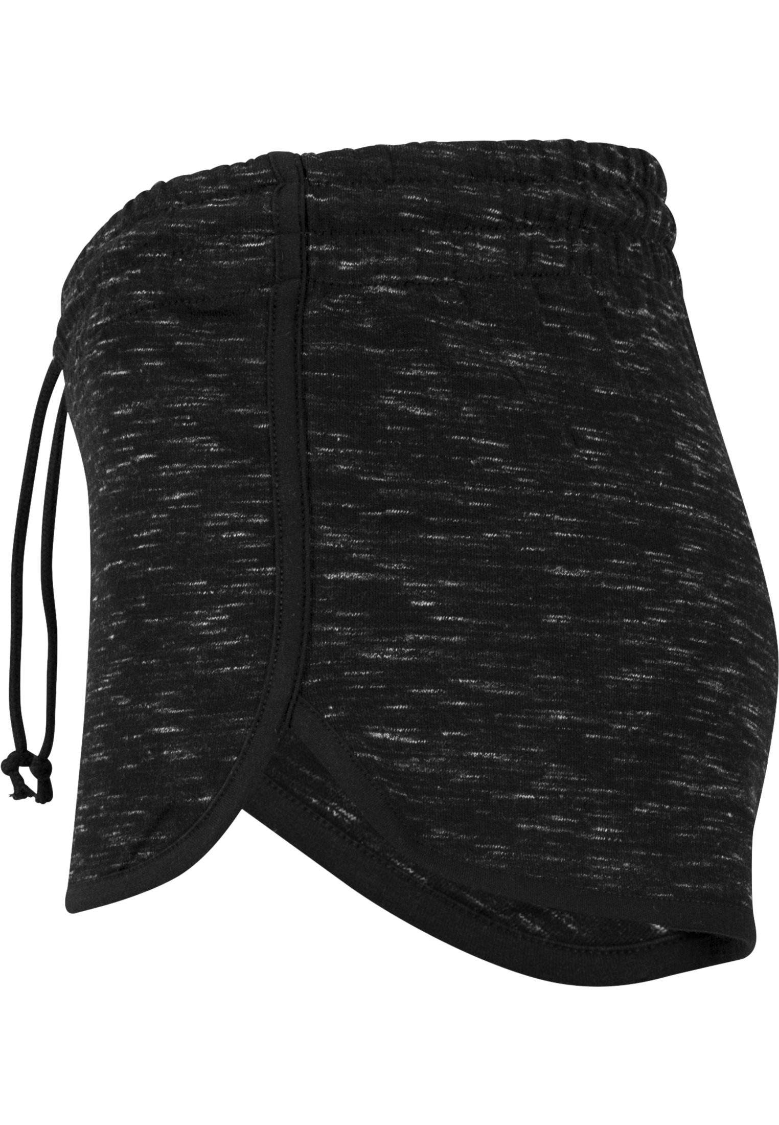 Ladies Space Dye Hotpants blk/wht/blk L - variant image 6