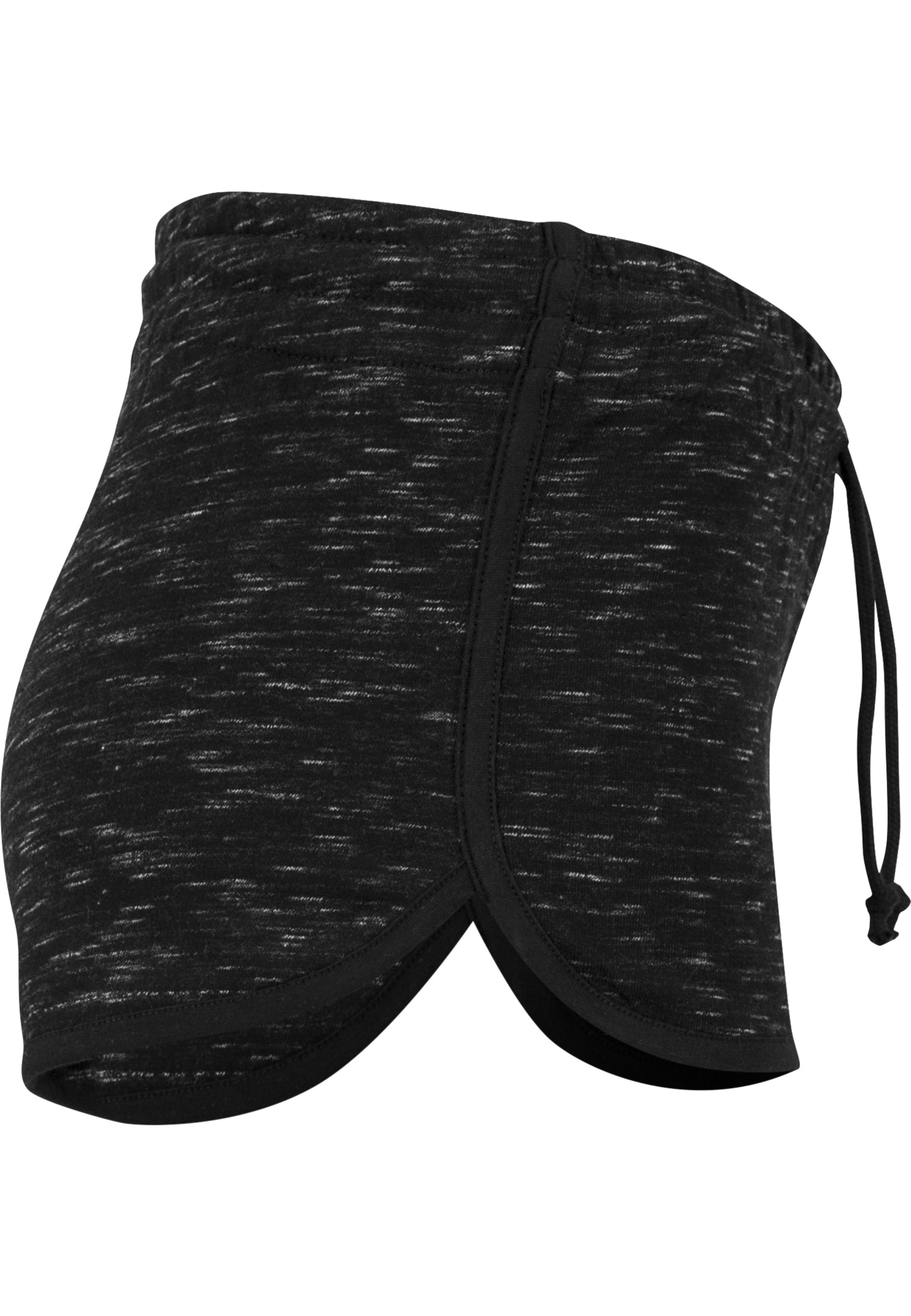 Ladies Space Dye Hotpants blk/wht/blk L - variant image 8