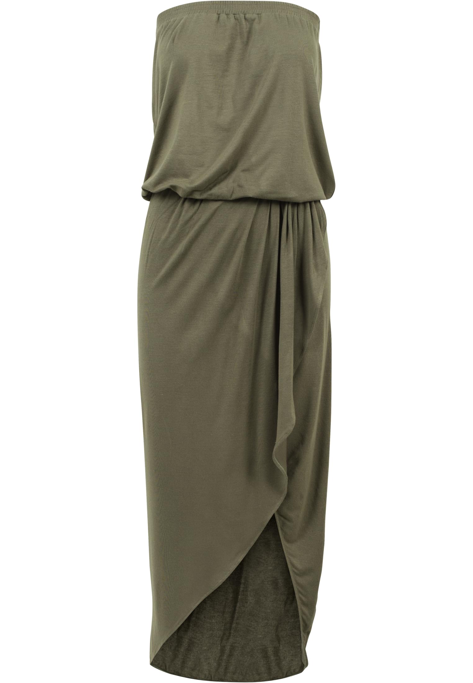 Ladies Viscose Bandeau Dress olive L - variant image 2