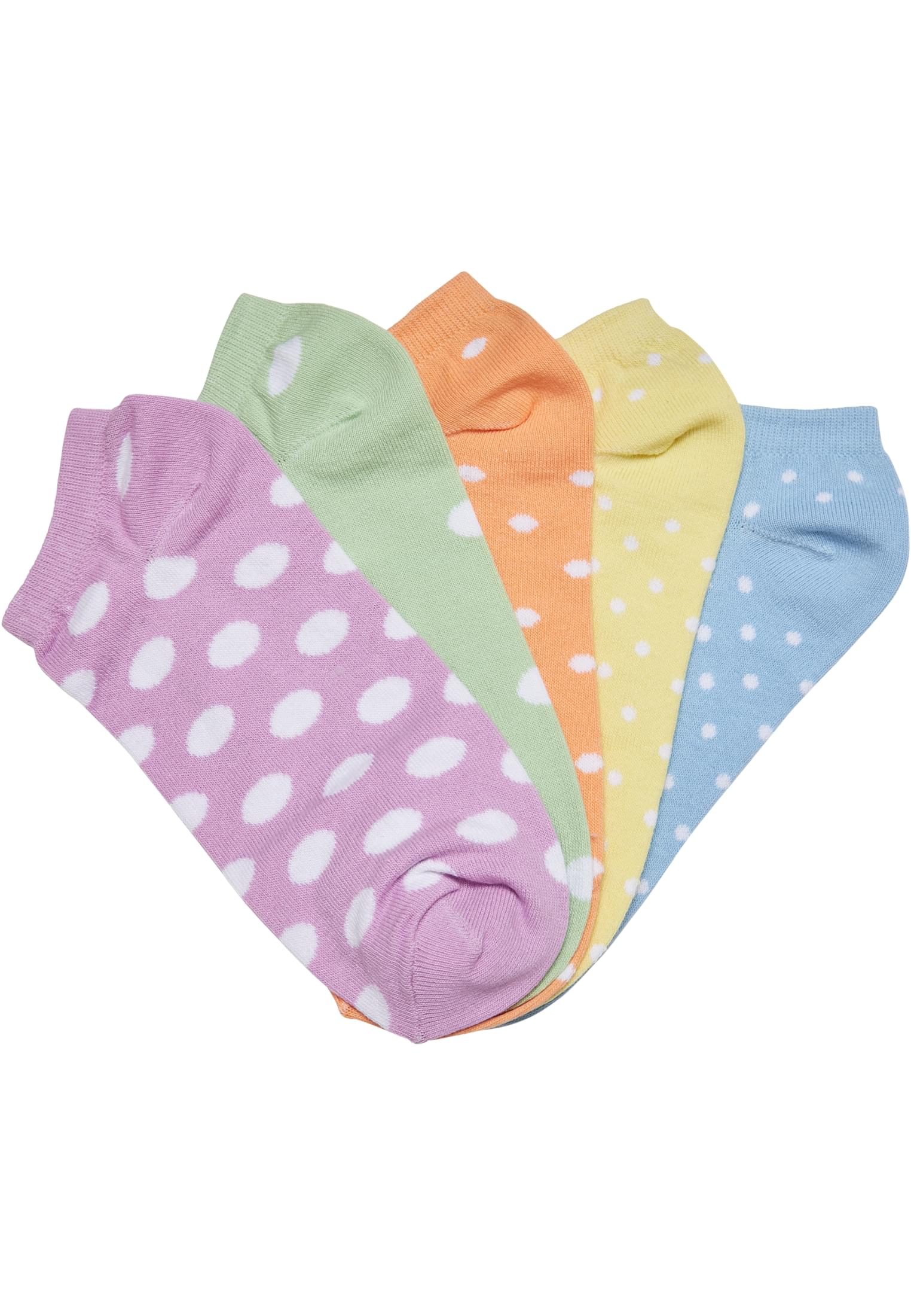 No Show Socks Dots 5-Pack summercolor 43-46 - alternate variant 2