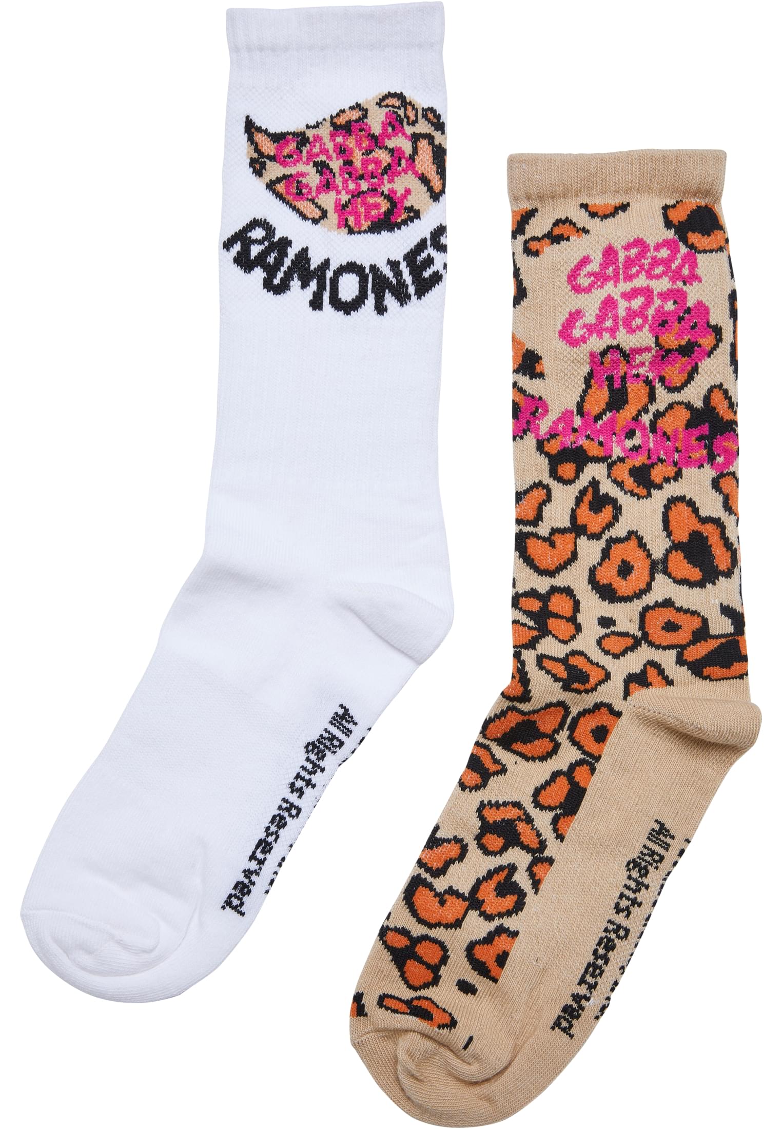 Ramones Leo Socks 2-Pack leo aop/offwhite 43-46 - alternate variant 1
