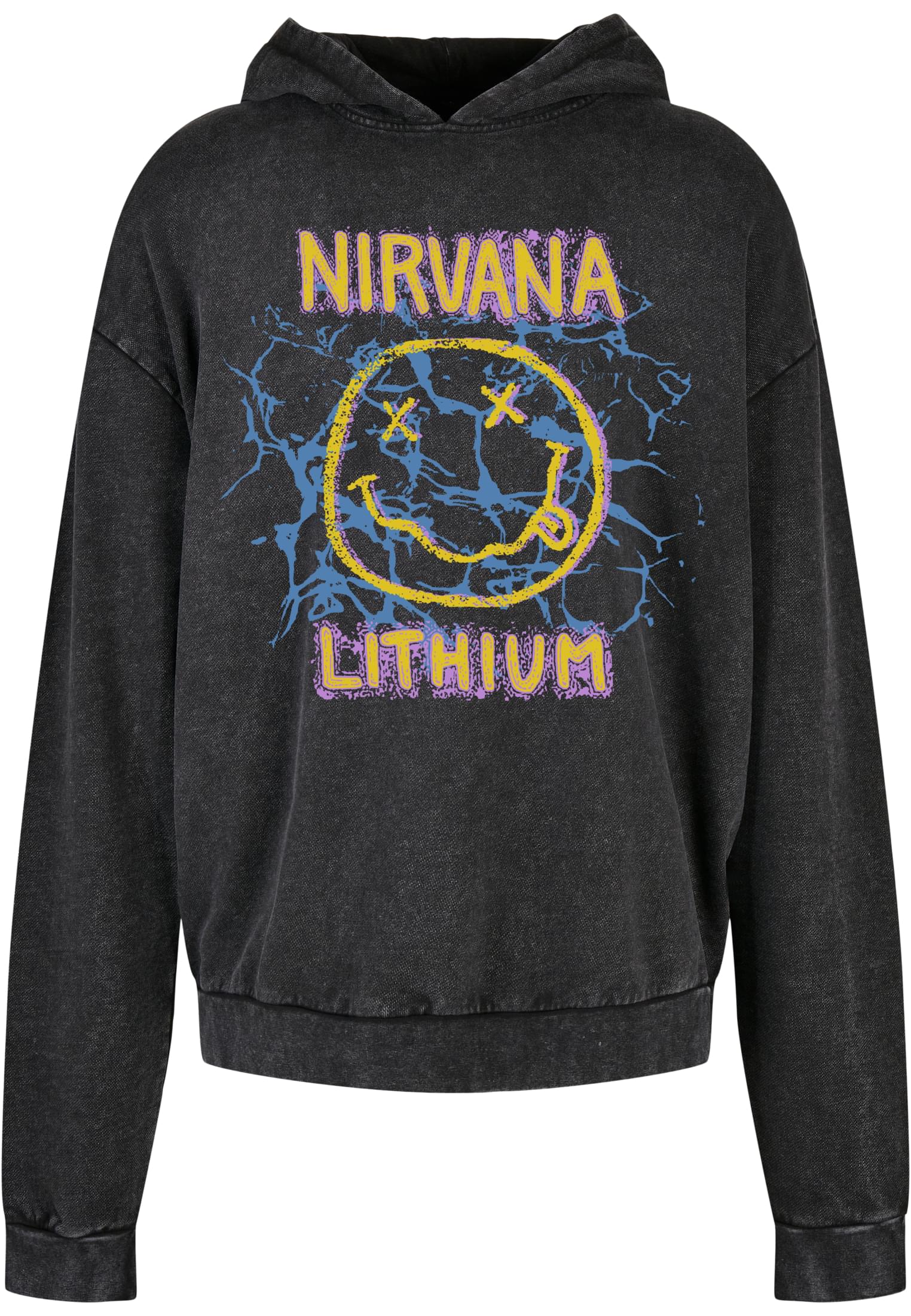 Lithium Oversize Hoody acid black L - alternate variant 1