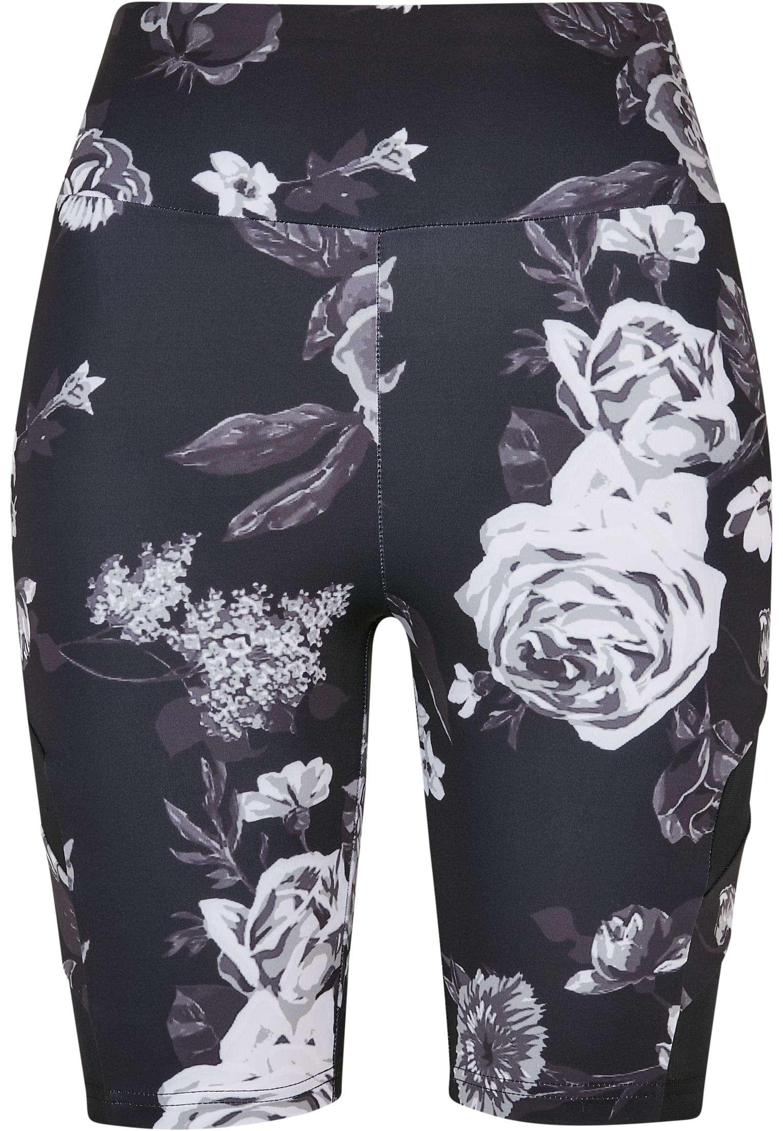 Ladies High Waist Tech Mesh AOP Cycle Shorts darkflower 3XL - variant image 5