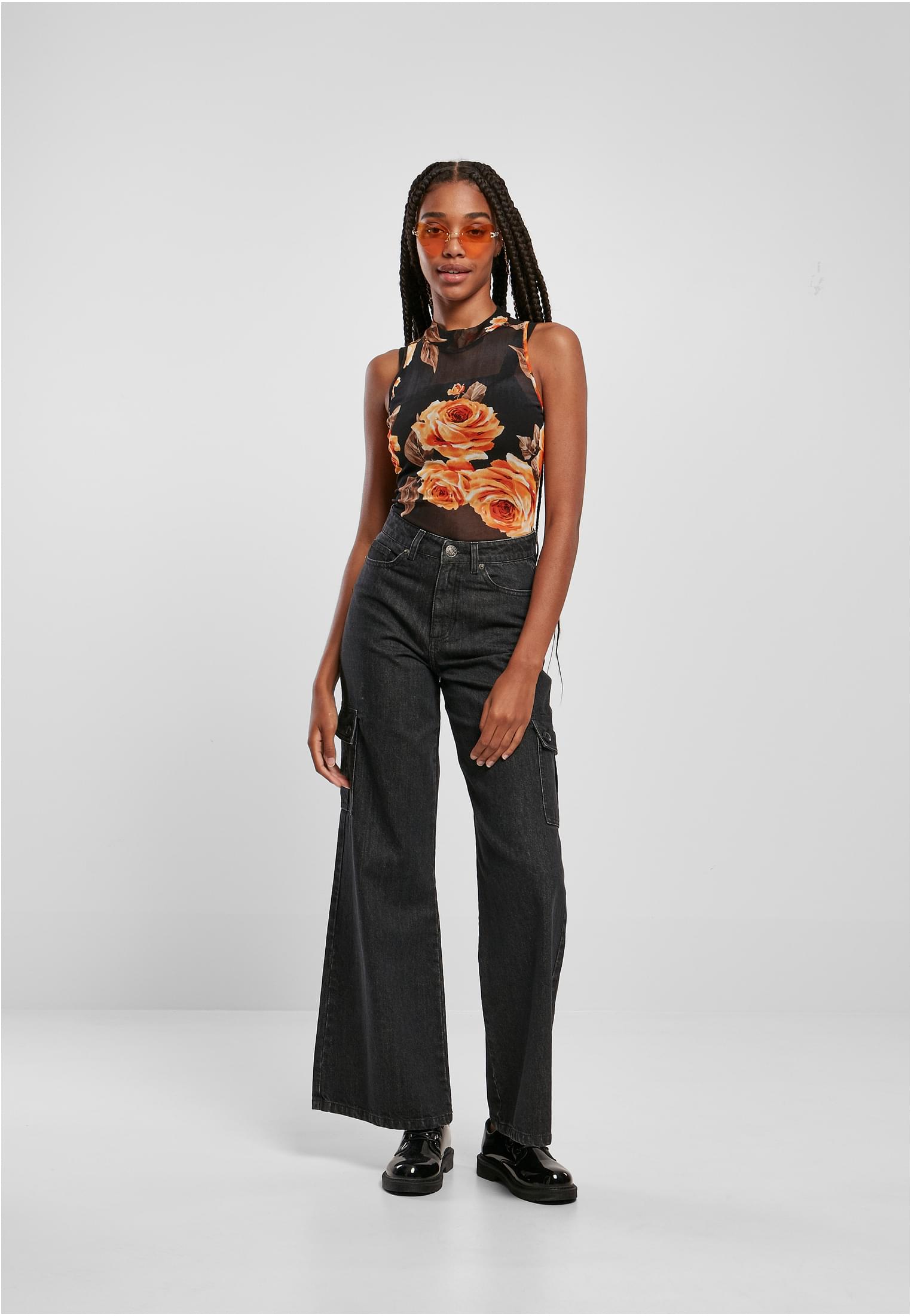 Ladies Sleeveless Mesh Body mangorose 3XL - variant image 4