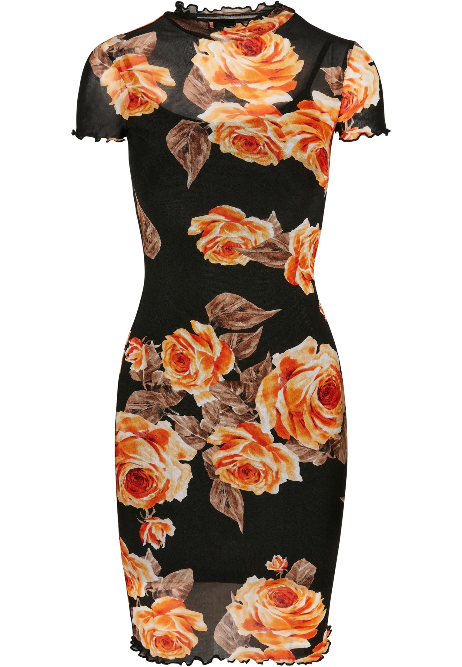 Ladies Mesh Double Layer Dress mangorose 3XL - variant image 5