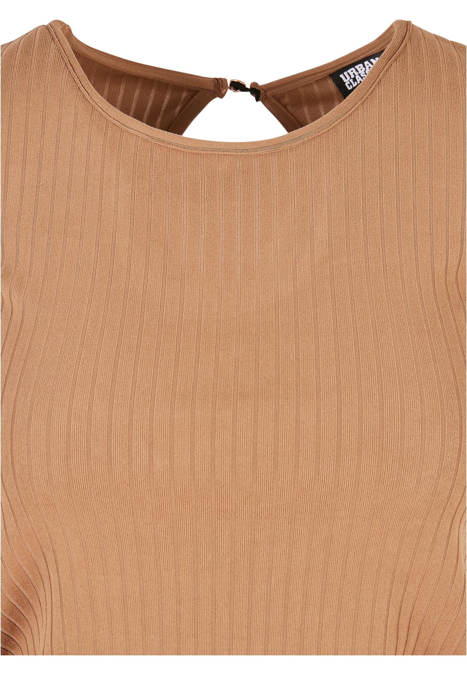 Ladies Rib Wid Leg Jumpsuit darktaupe 3XL - variant image 7
