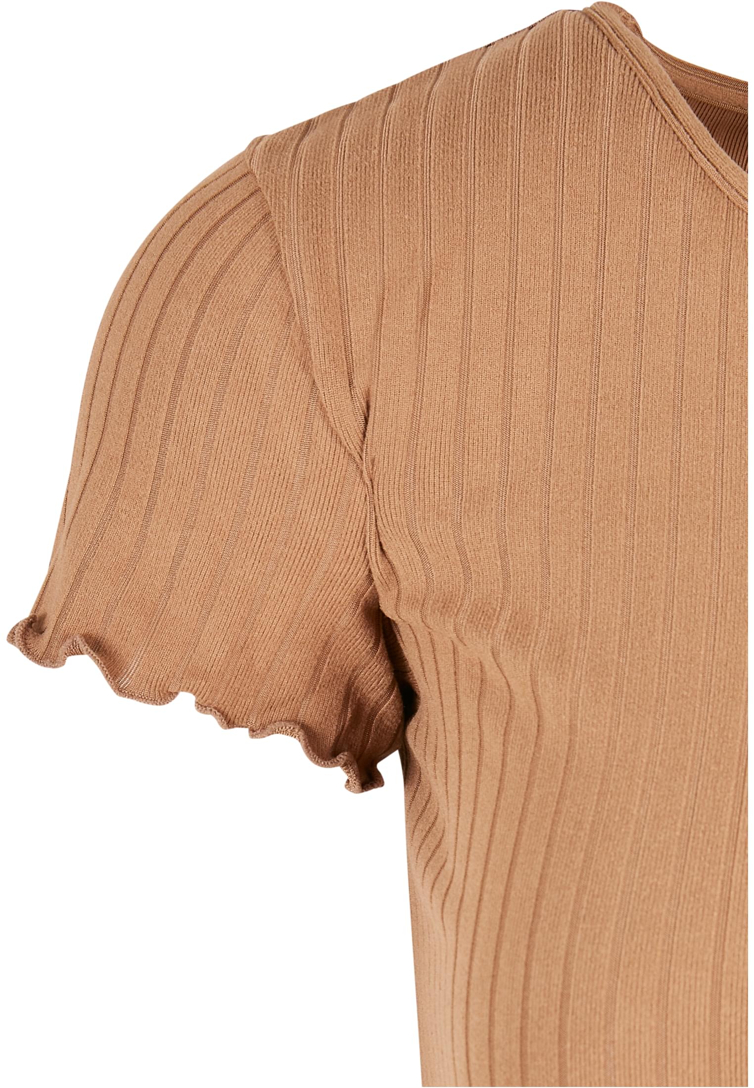Ladies Rib Wid Leg Jumpsuit darktaupe 3XL - variant image 8