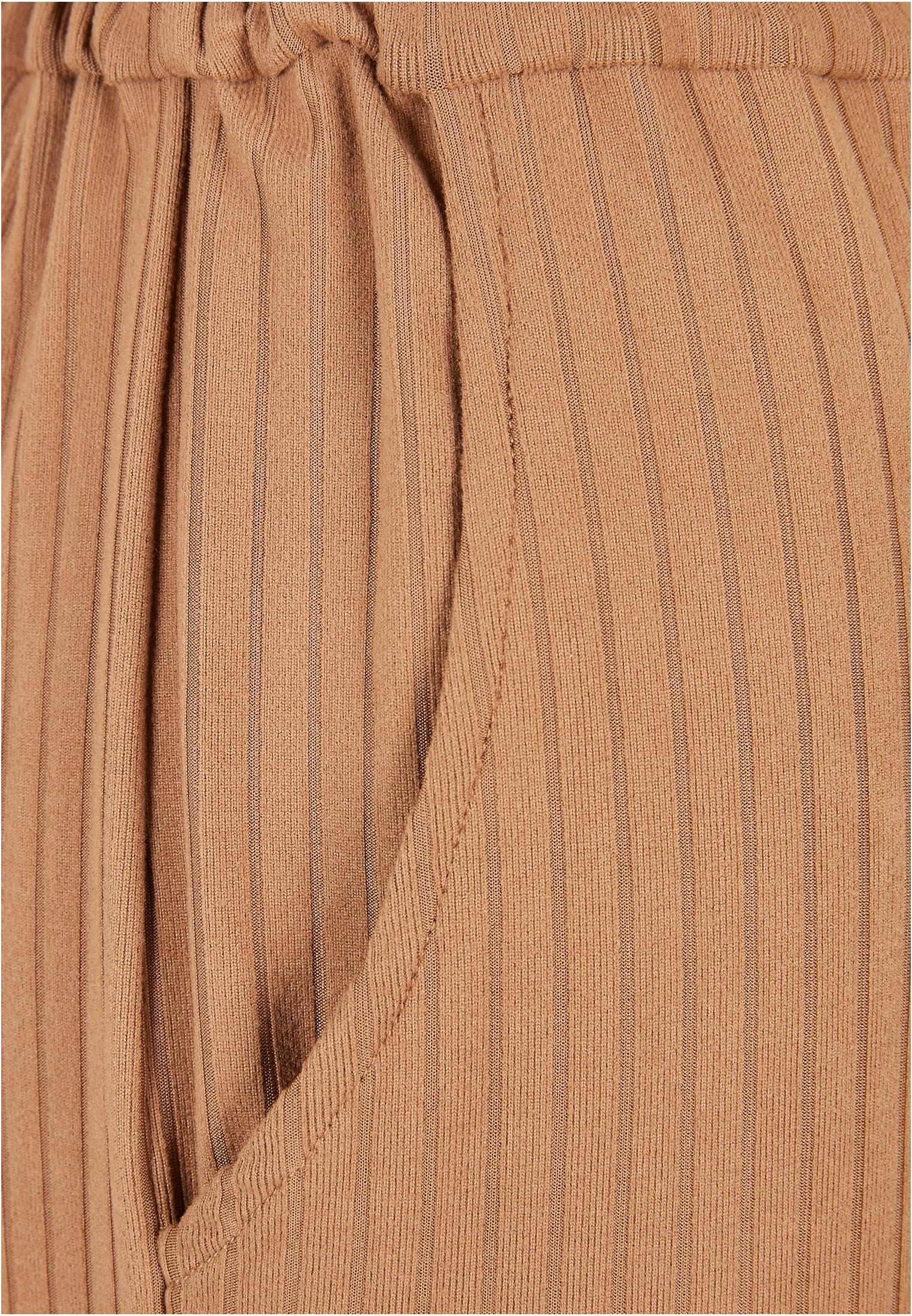 Ladies Rib Wid Leg Jumpsuit darktaupe 3XL - variant image 9
