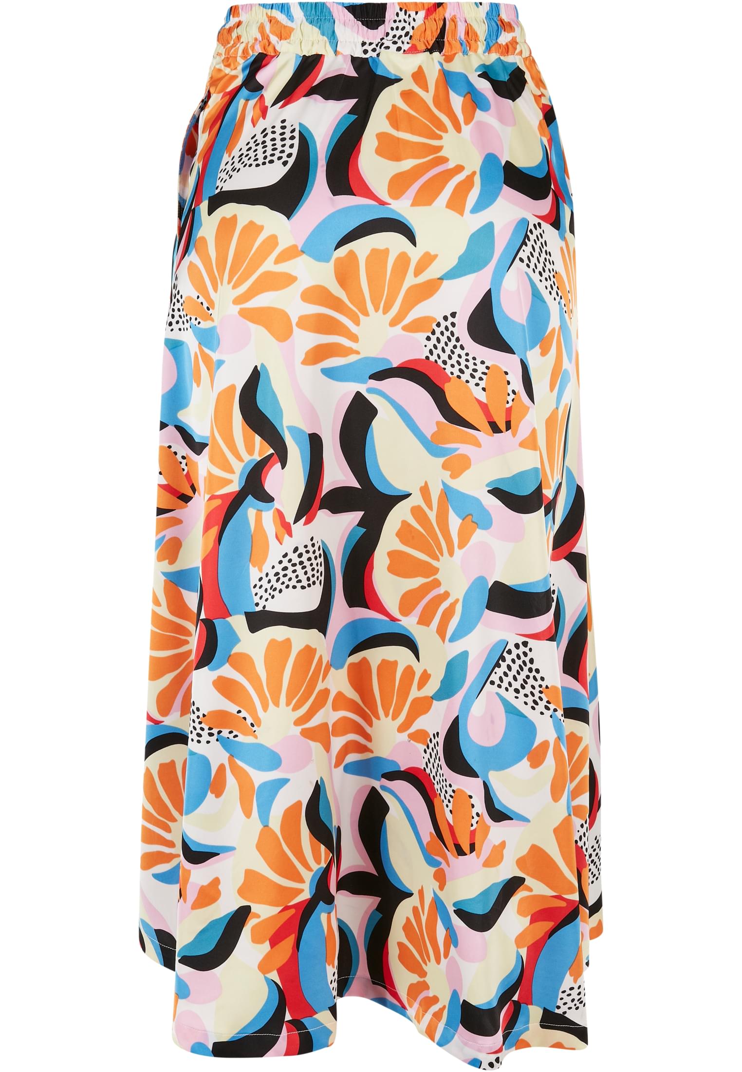 Ladies AOP Satin Midi Skirt magicmangoabstract 3XL - variant image 7