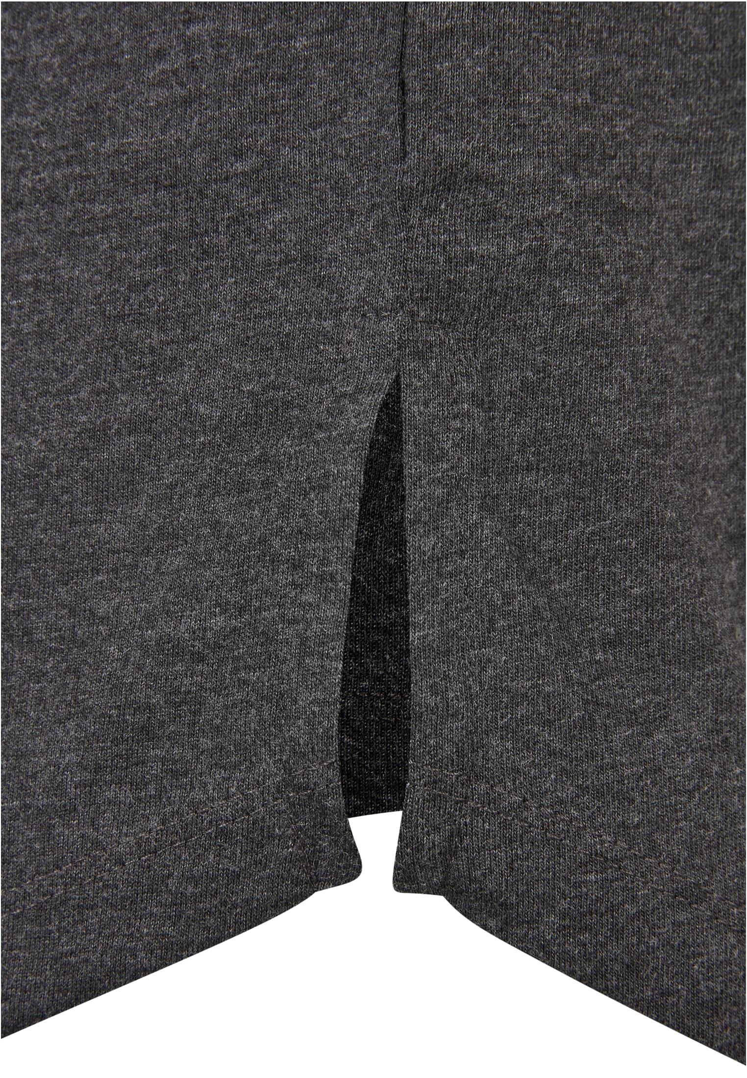 Ladies Contrast Raglan Tee Dress charcoal/black 3XL - variant image 9