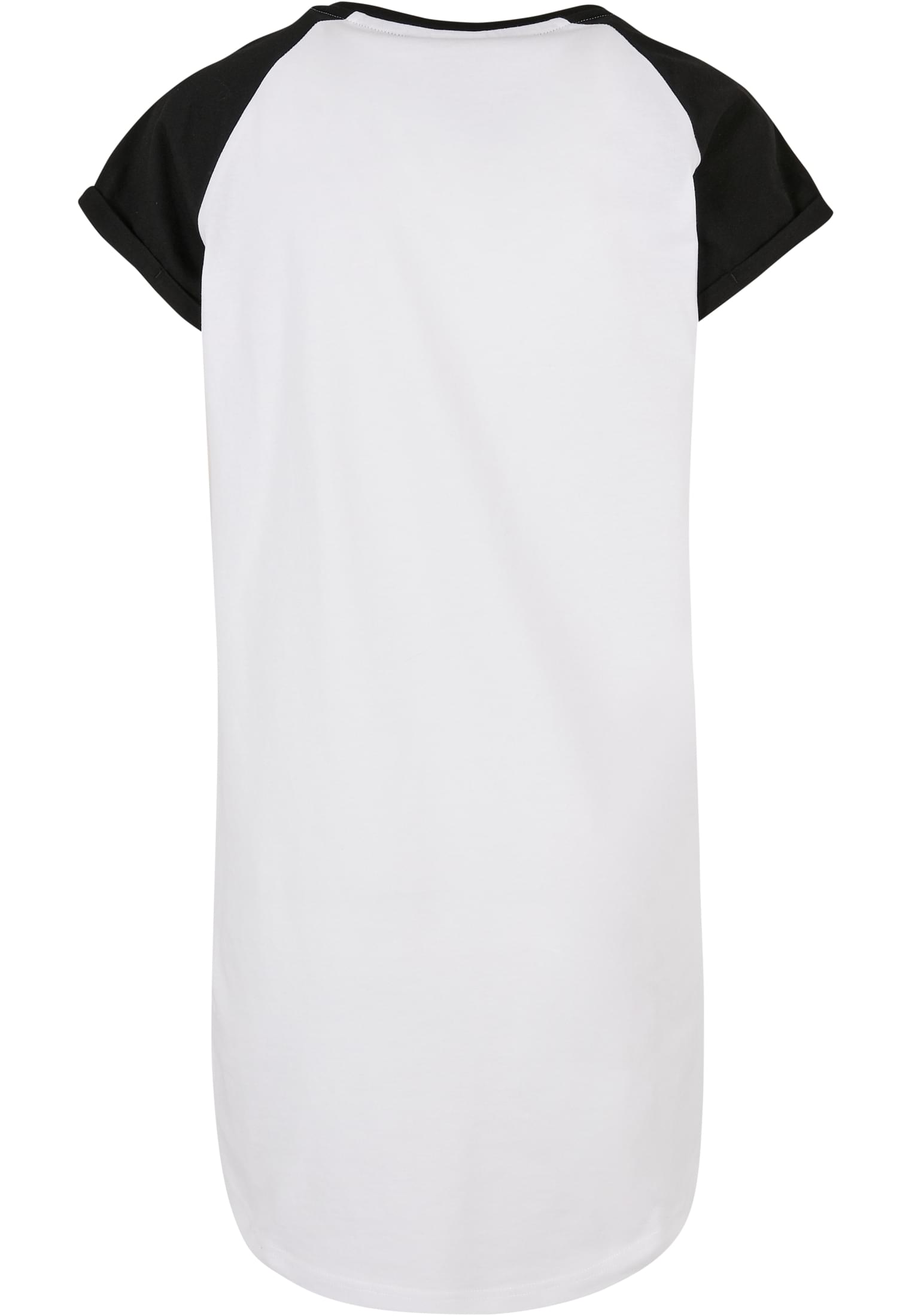 T-shirt à col rond contrasté femme taille 3XL blanc/noir
 - variant image 6