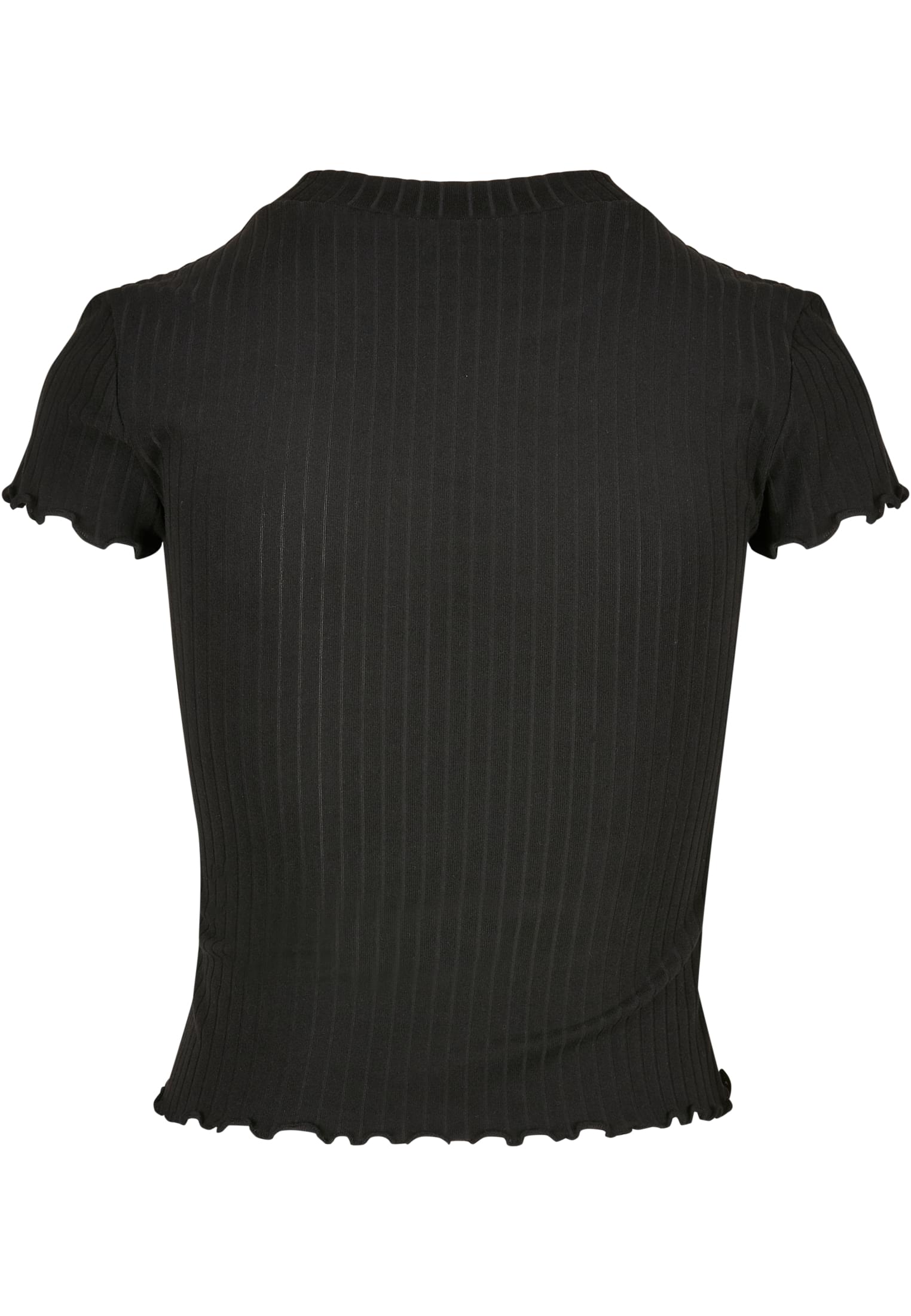 Ladies Short Rib Tee black 3XL - variant image 6