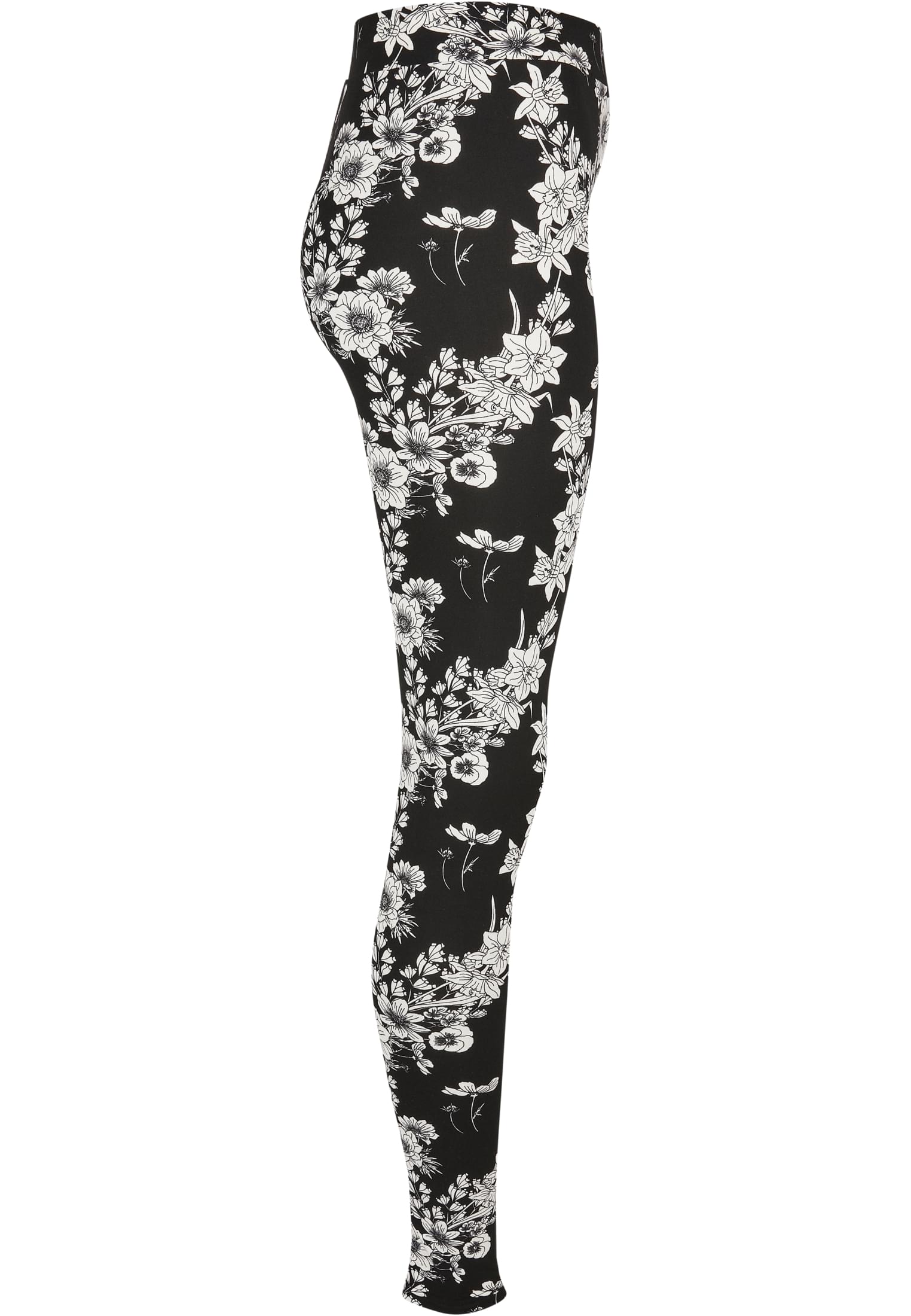 Ladies Soft AOP Leggings blackflower 3XL - variant image 8