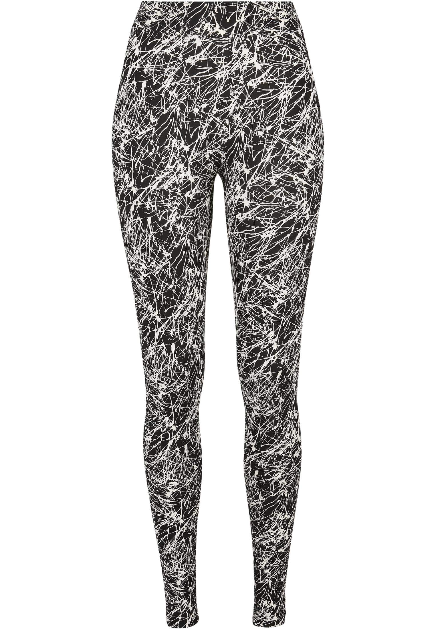 Frauen weiches AOP Leggings schwarzmalerei 3XL
 - variant image 5