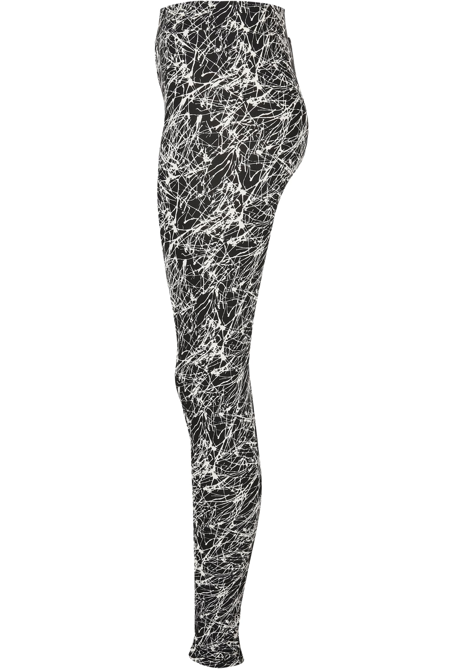 Frauen weiches AOP Leggings schwarzmalerei 3XL
 - variant image 6