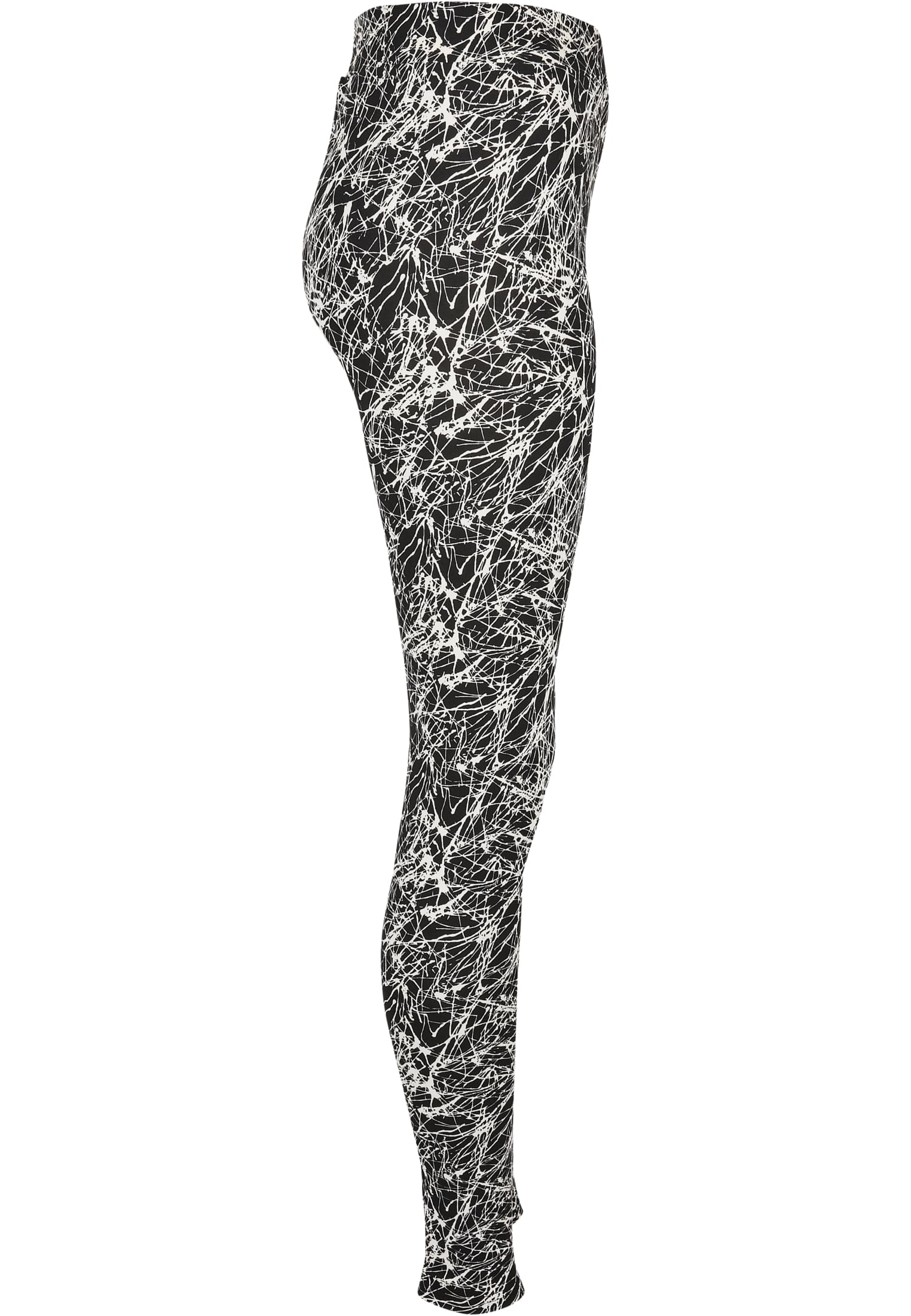 Frauen weiches AOP Leggings schwarzmalerei 3XL
 - variant image 8