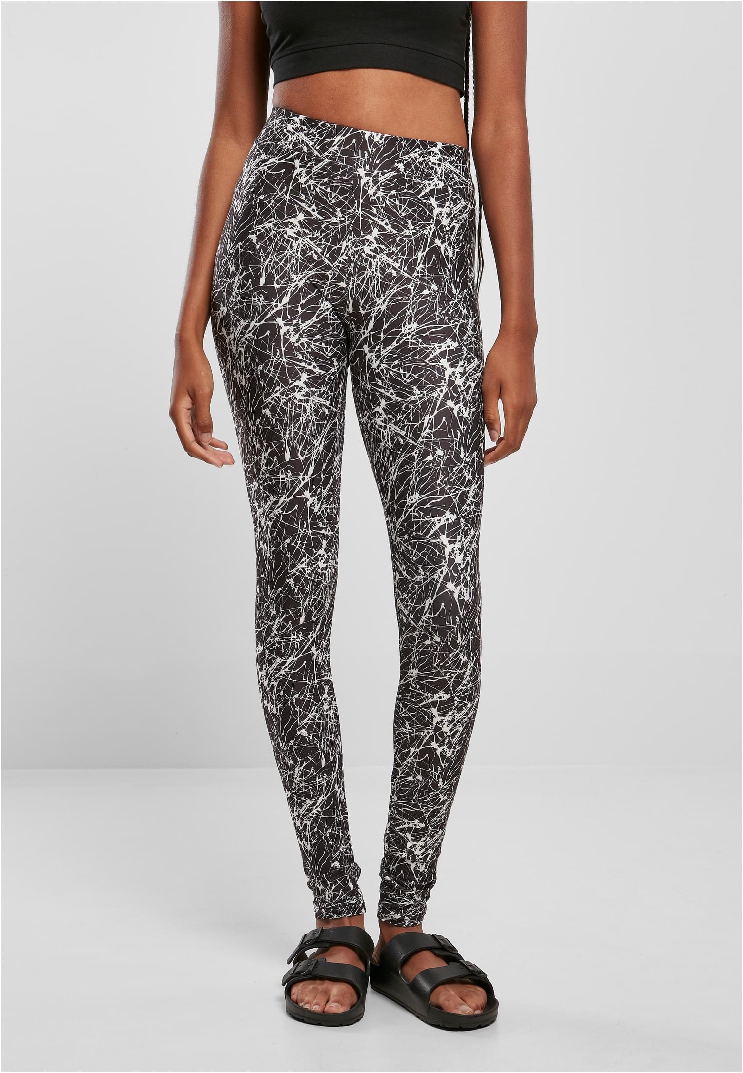 Ladies Soft AOP Leggings blackpaint 3XL - alternate variant 8