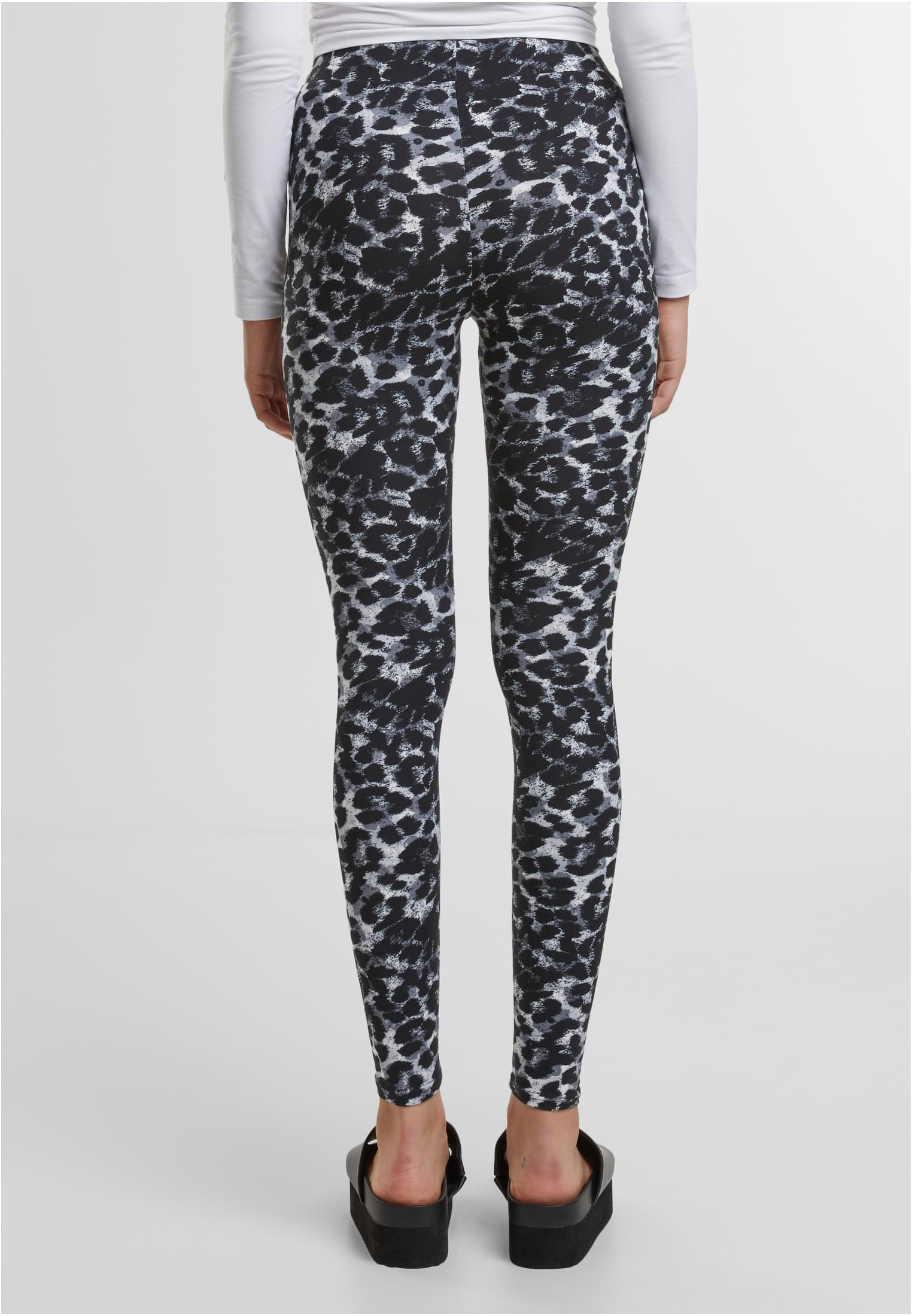 Ladies Soft AOP Leggings blackleo 3XL - variant image 2