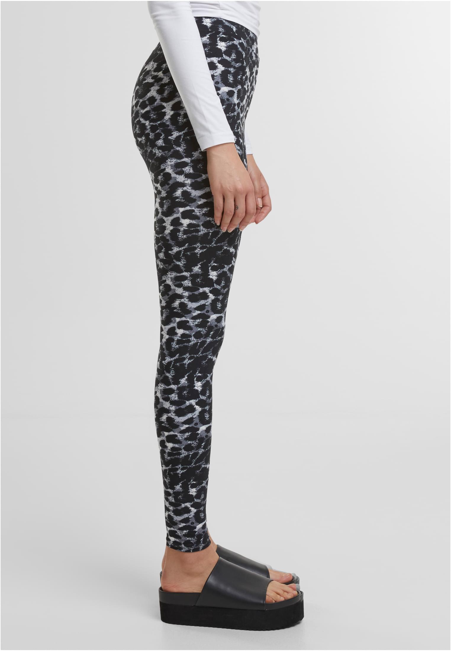 Ladies Soft AOP Leggings blackleo 3XL - variant image 3