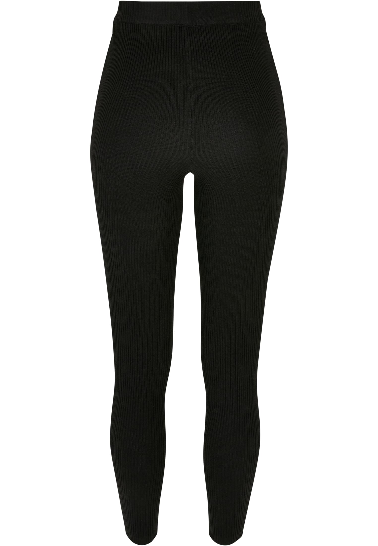 Ladies Rib Knit Leggings black 3XL - variant image 7