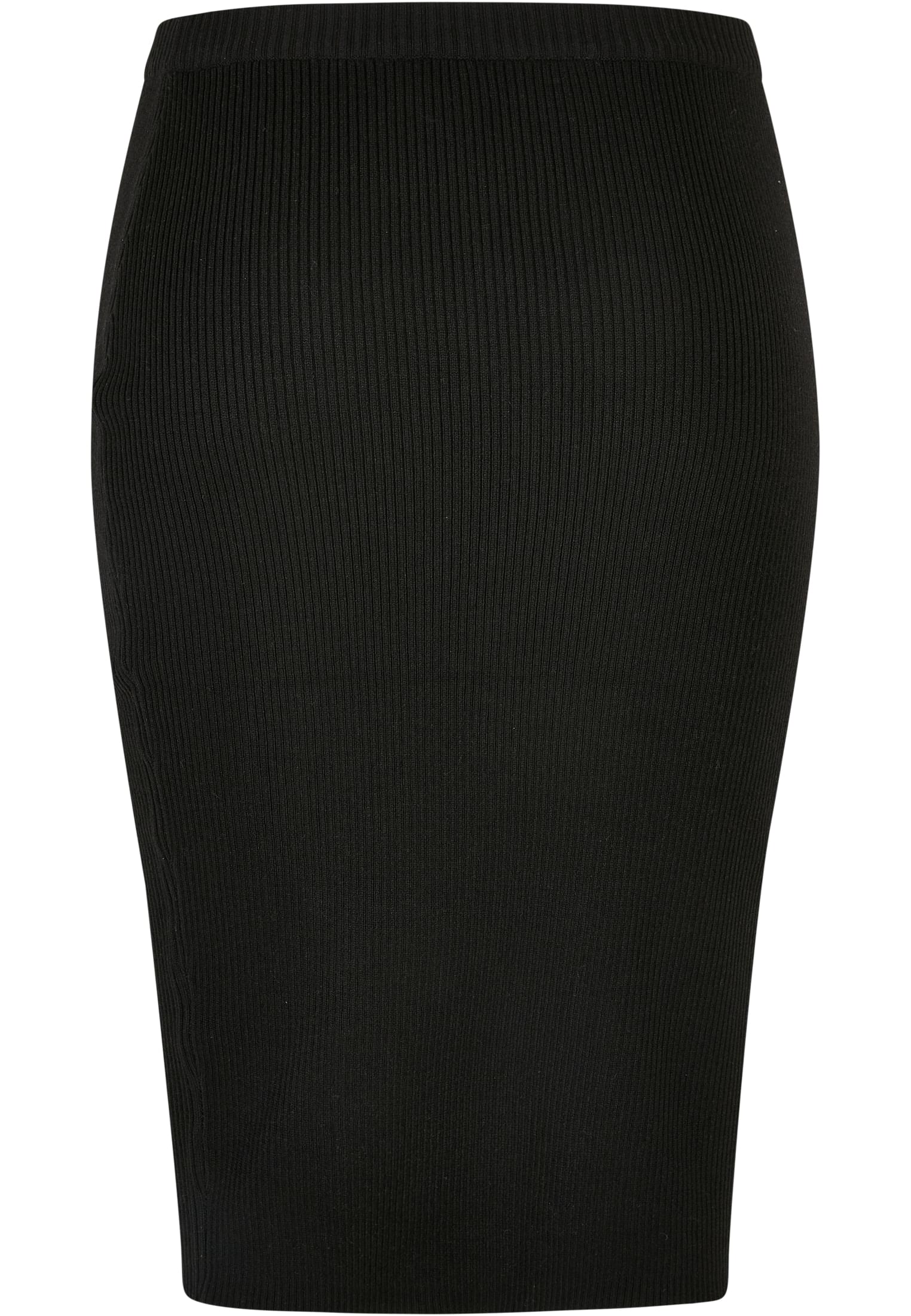 Ladies Rib Knit Midi Skirt black 3XL - variant image 7