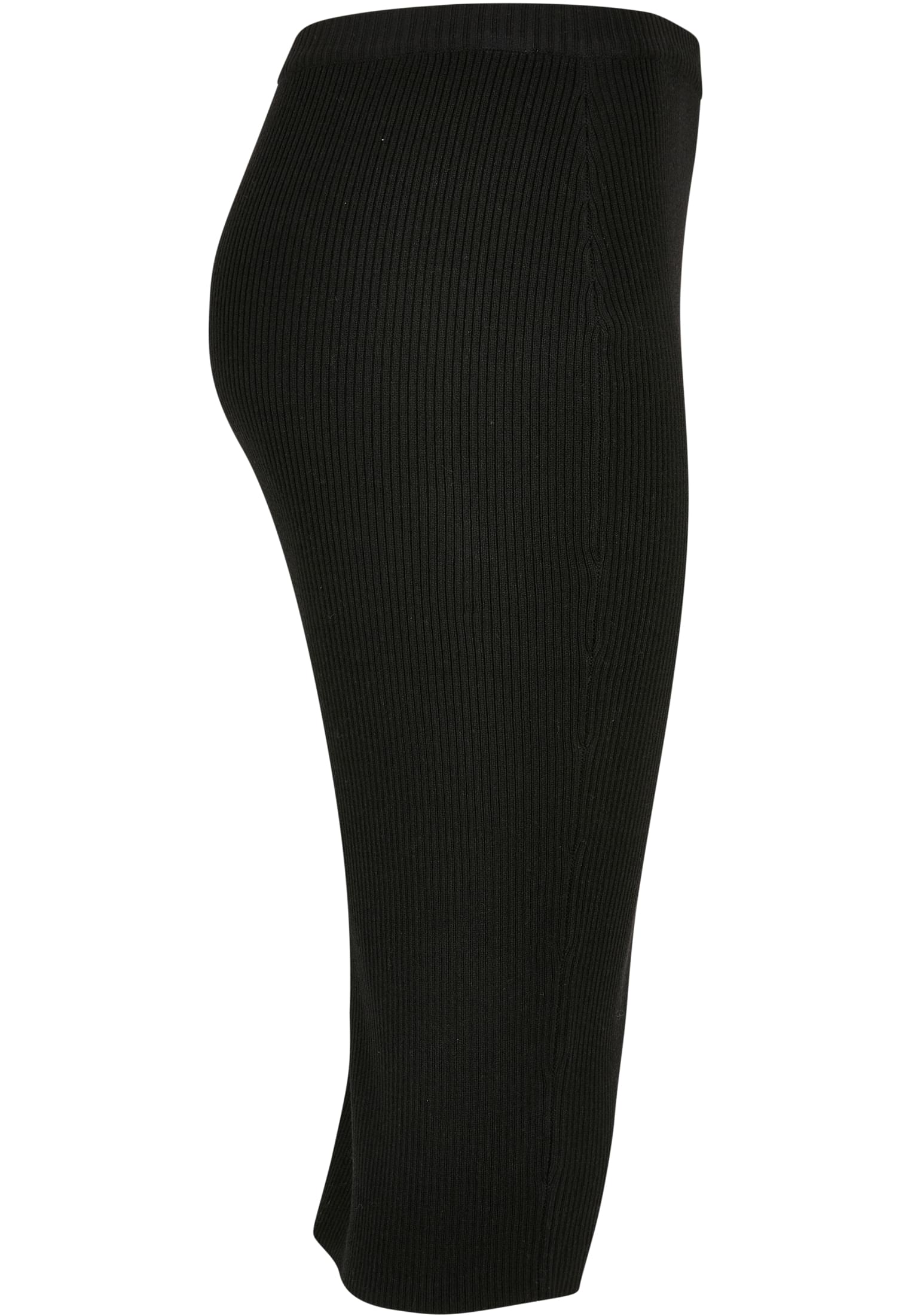 Ladies Rib Knit Midi Skirt black 3XL - variant image 8