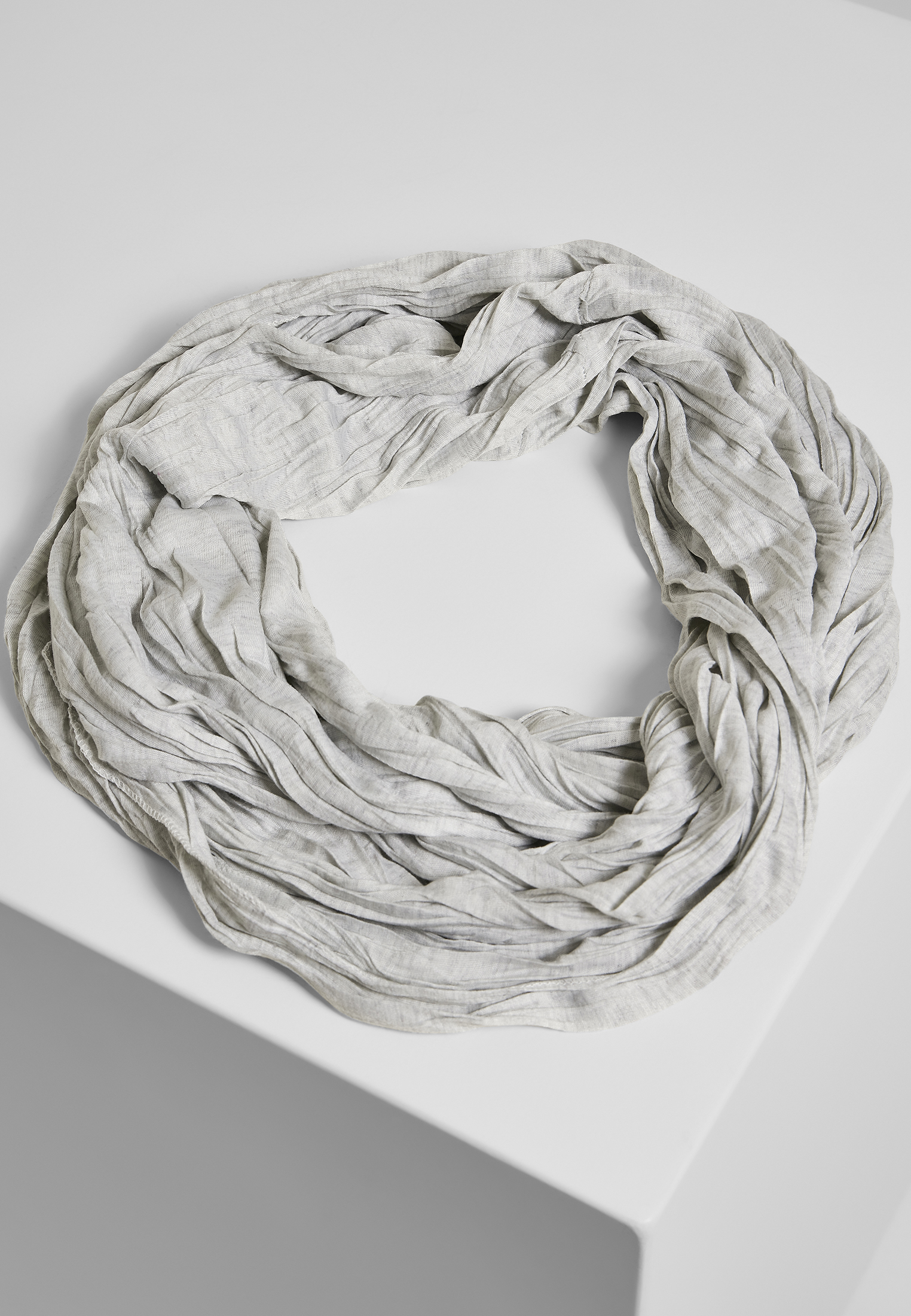 Wrinkle Loop Scarf lightgrey one size - alternate variant 1
