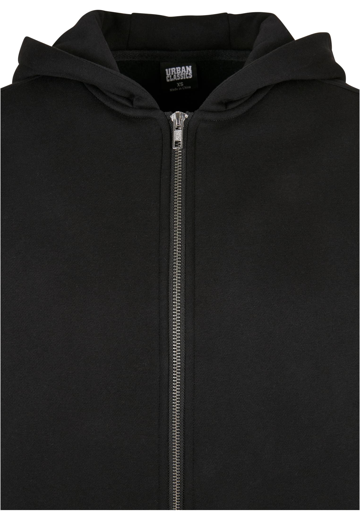Vêtement ample pour femme, fermeture éclair, capuche, noir, 3XL
 - variant image 7