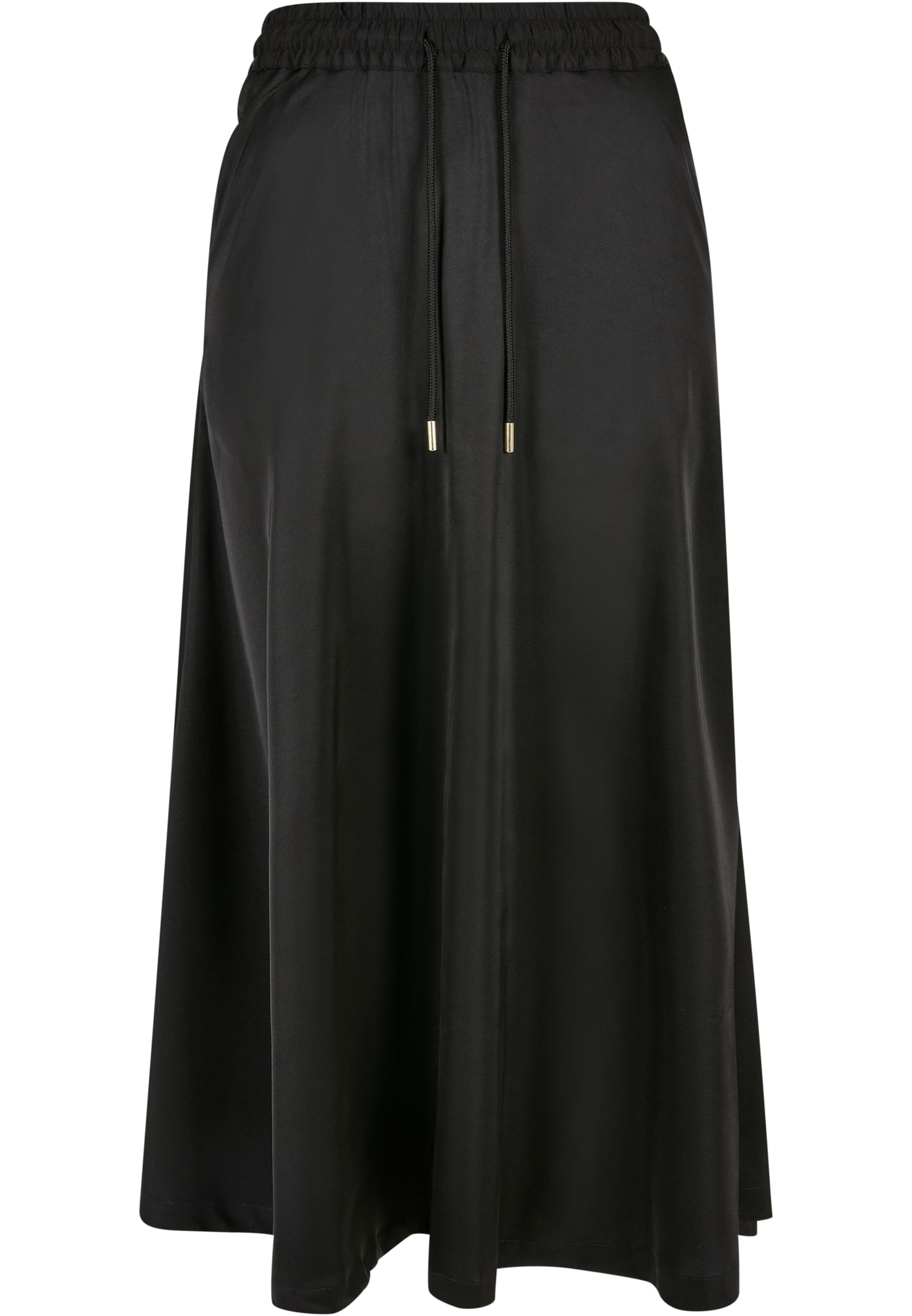 Faldas de satén para mujer midi negras 3XL
 - variant image 5