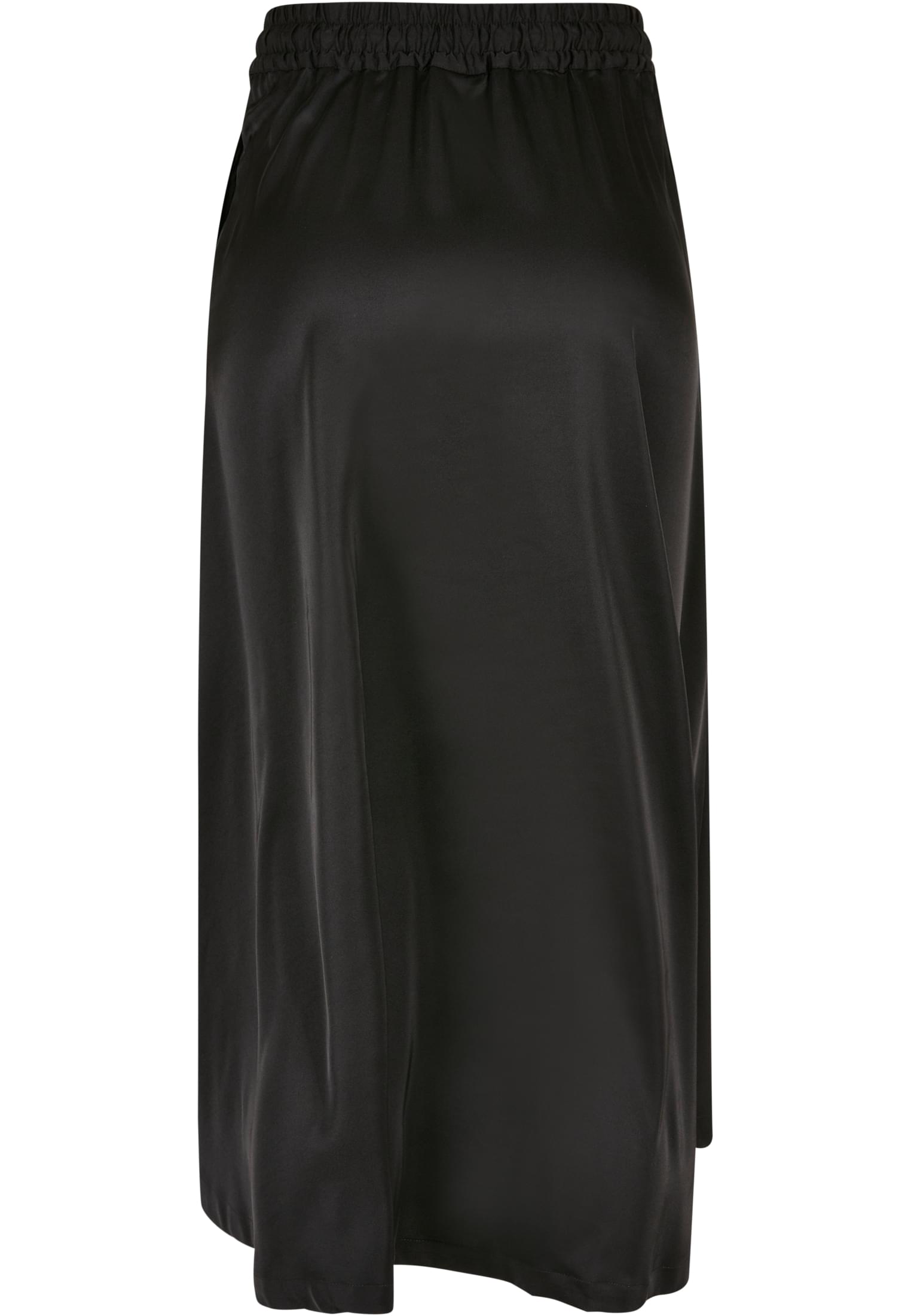 Faldas de satén para mujer midi negras 3XL
 - variant image 7