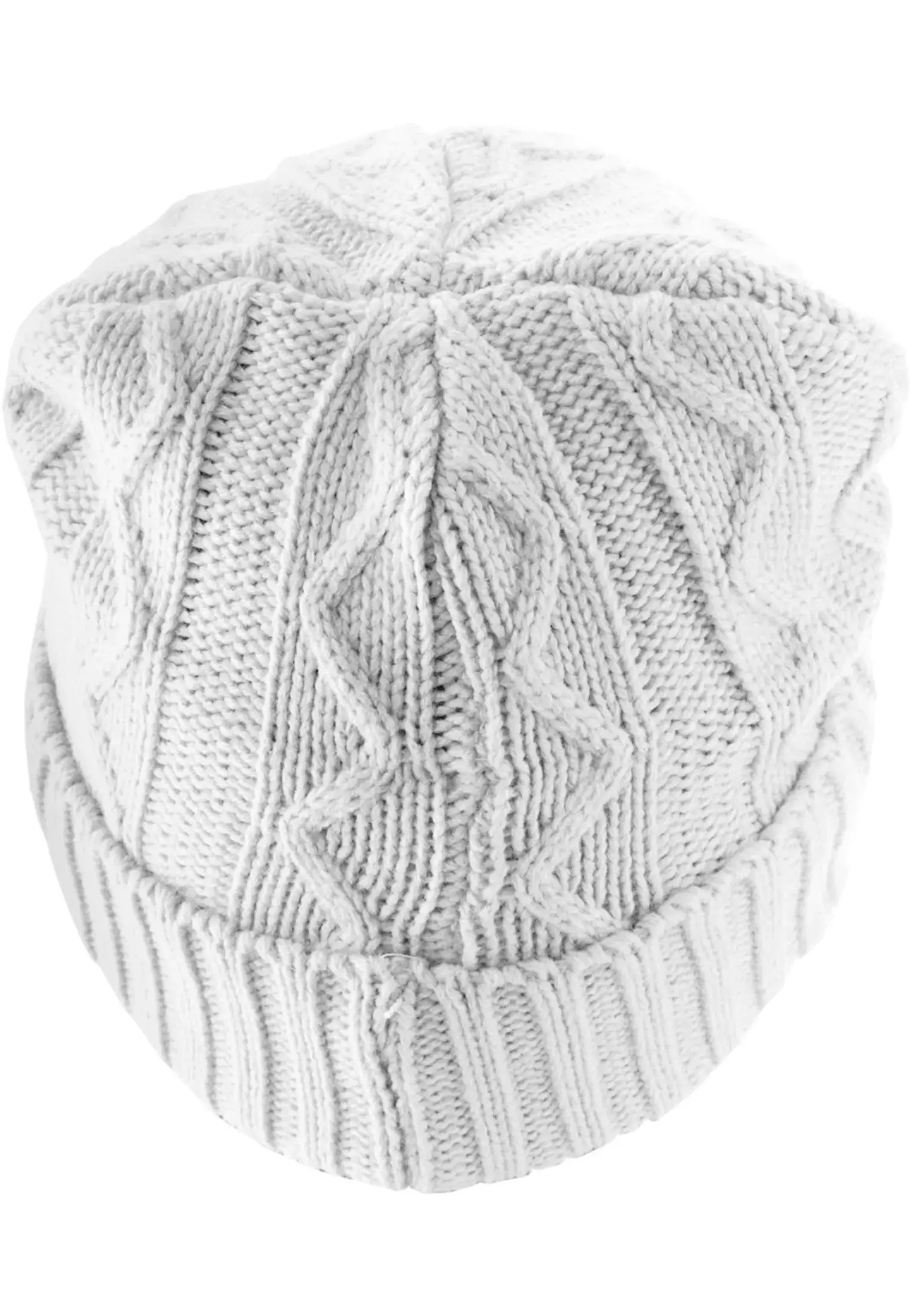 Beanie Cable Flap white one size - variant image 1