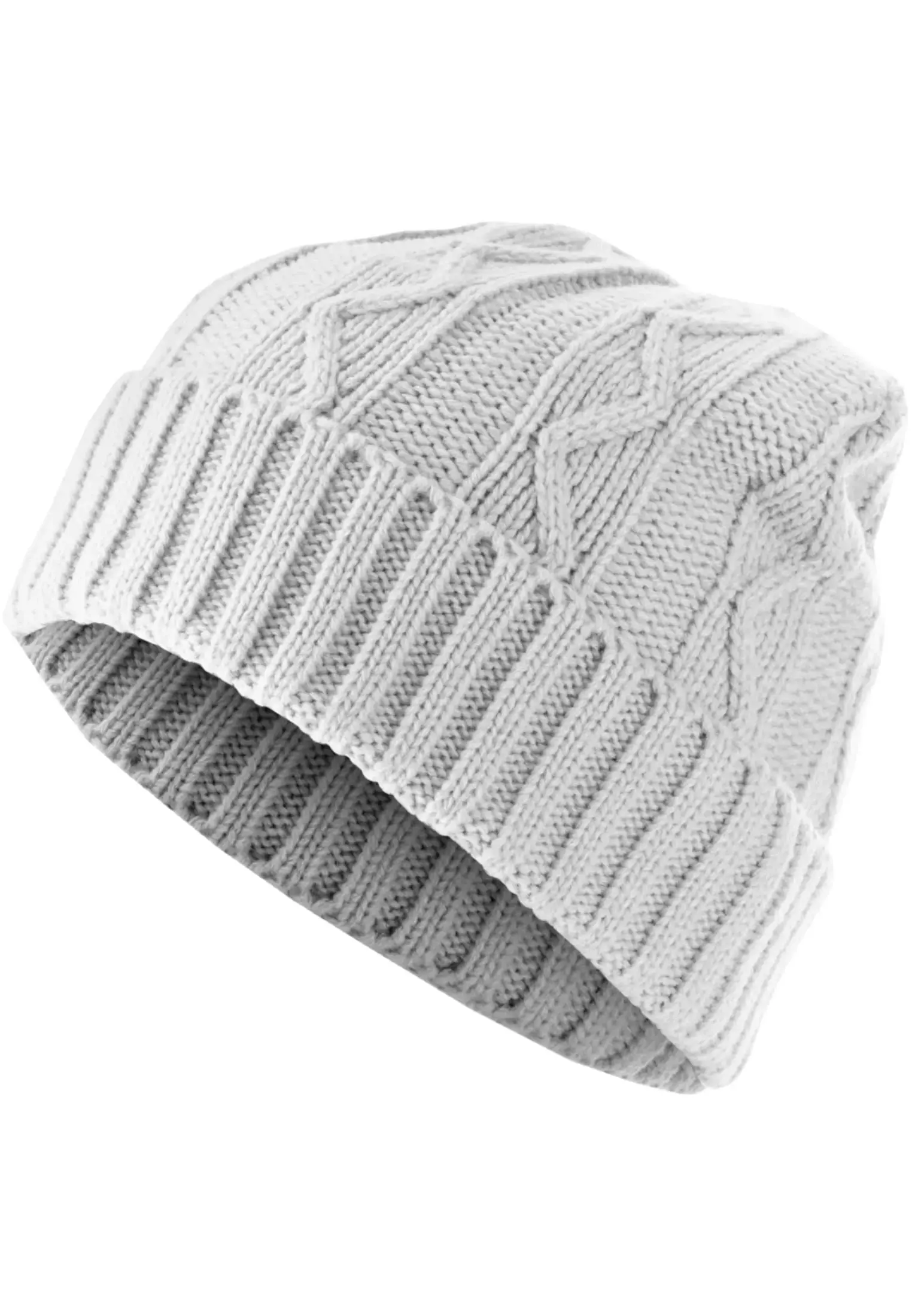 Beanie Cable Flap white one size - variant image 3