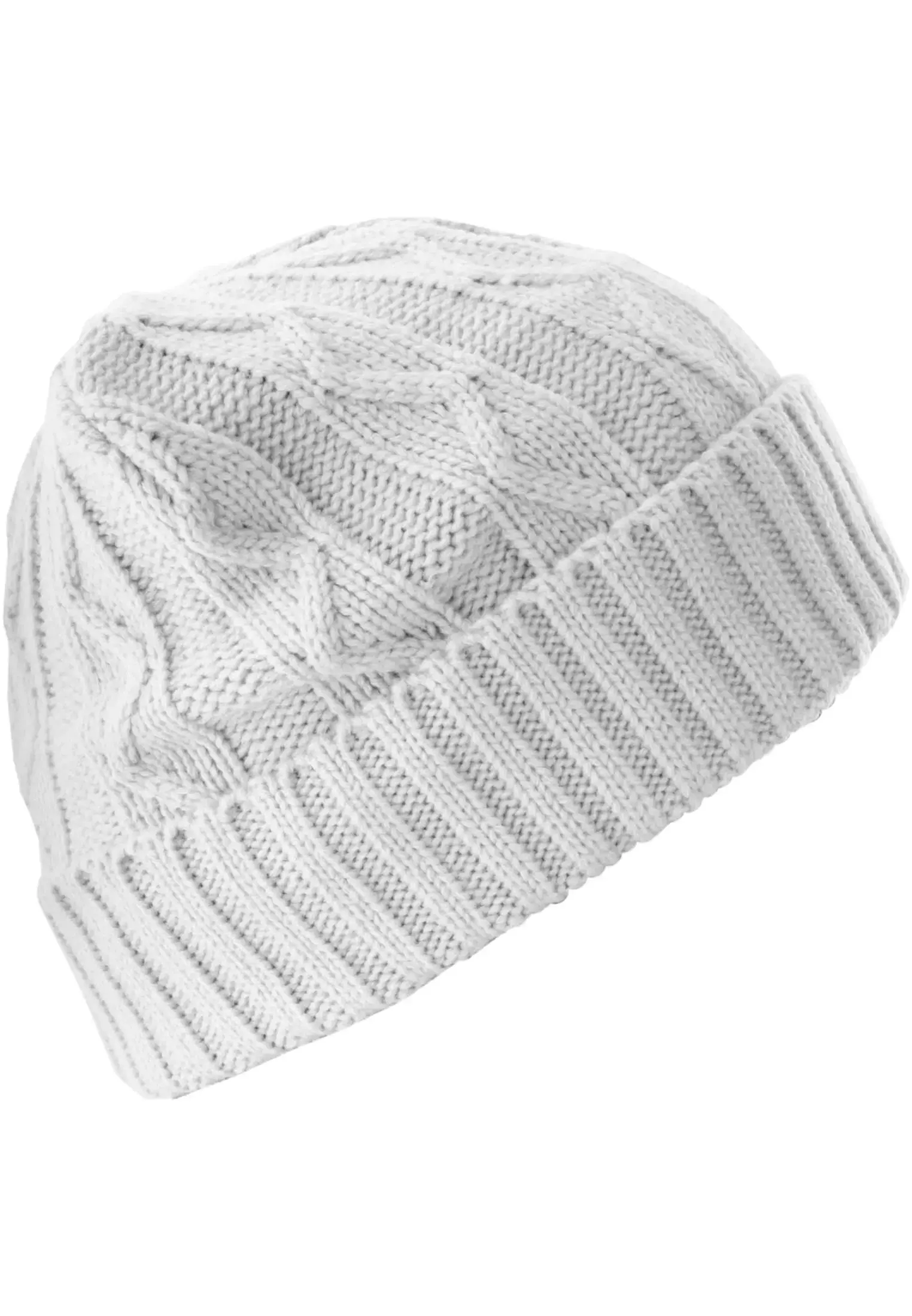 Beanie Cable Flap white one size - variant image 2