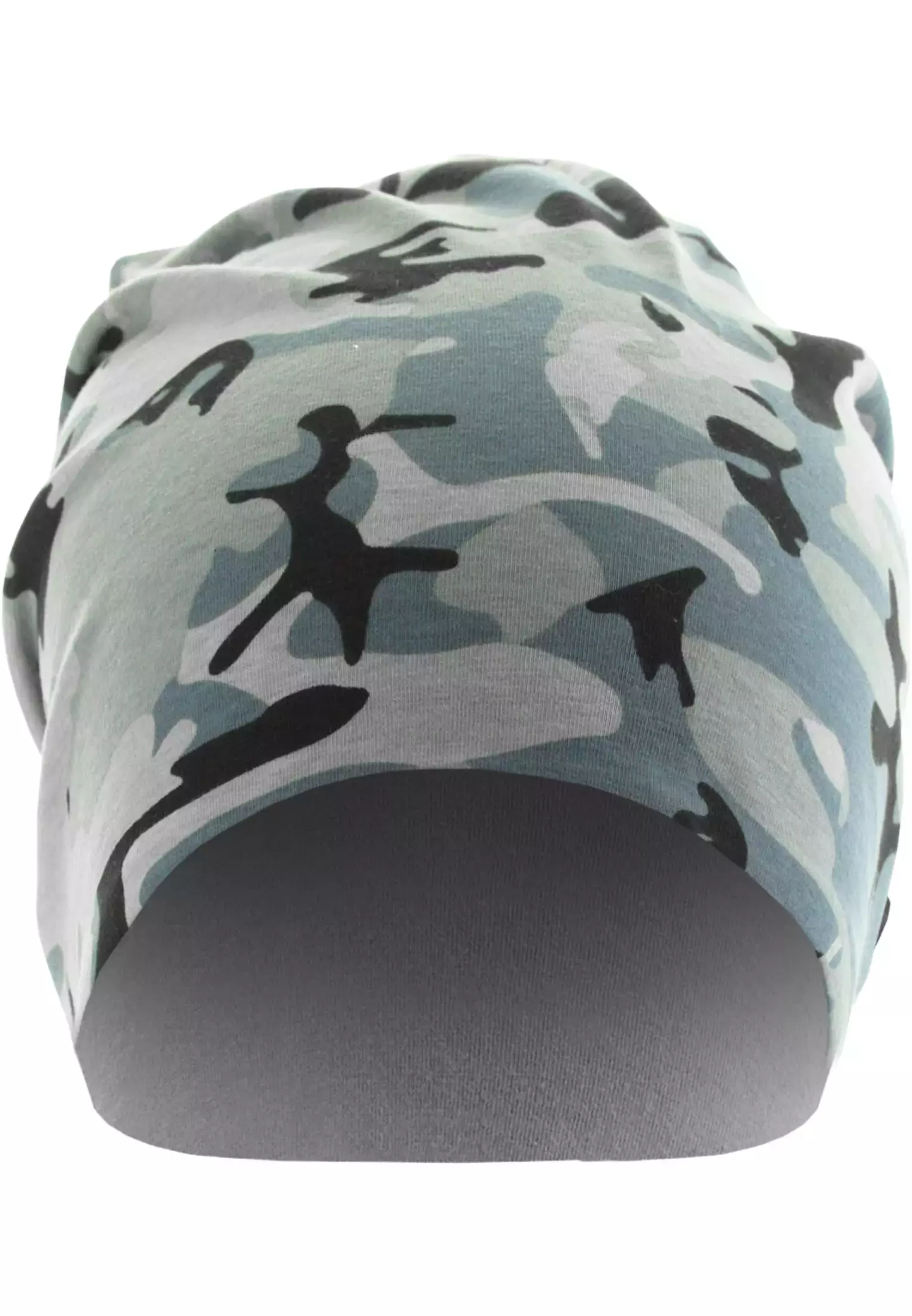 Printed Jersey Beanie grey camo/charcoal one size - alternate variant 1