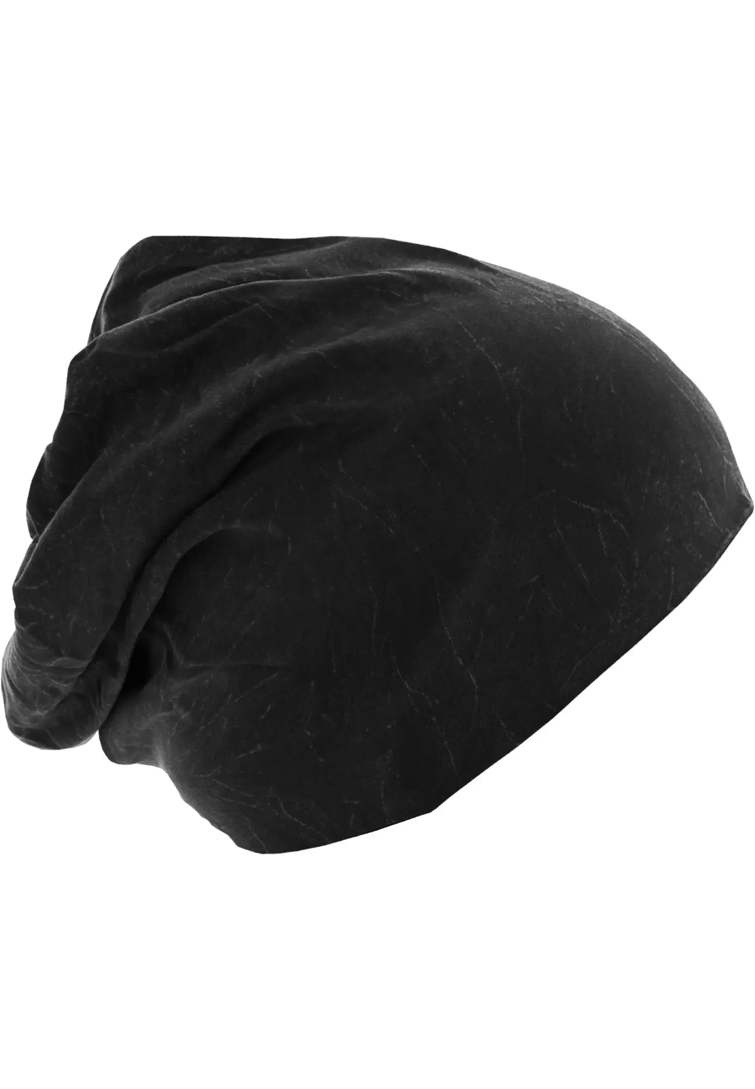Stonewashed Jersey Beanie black one size - variant image 4