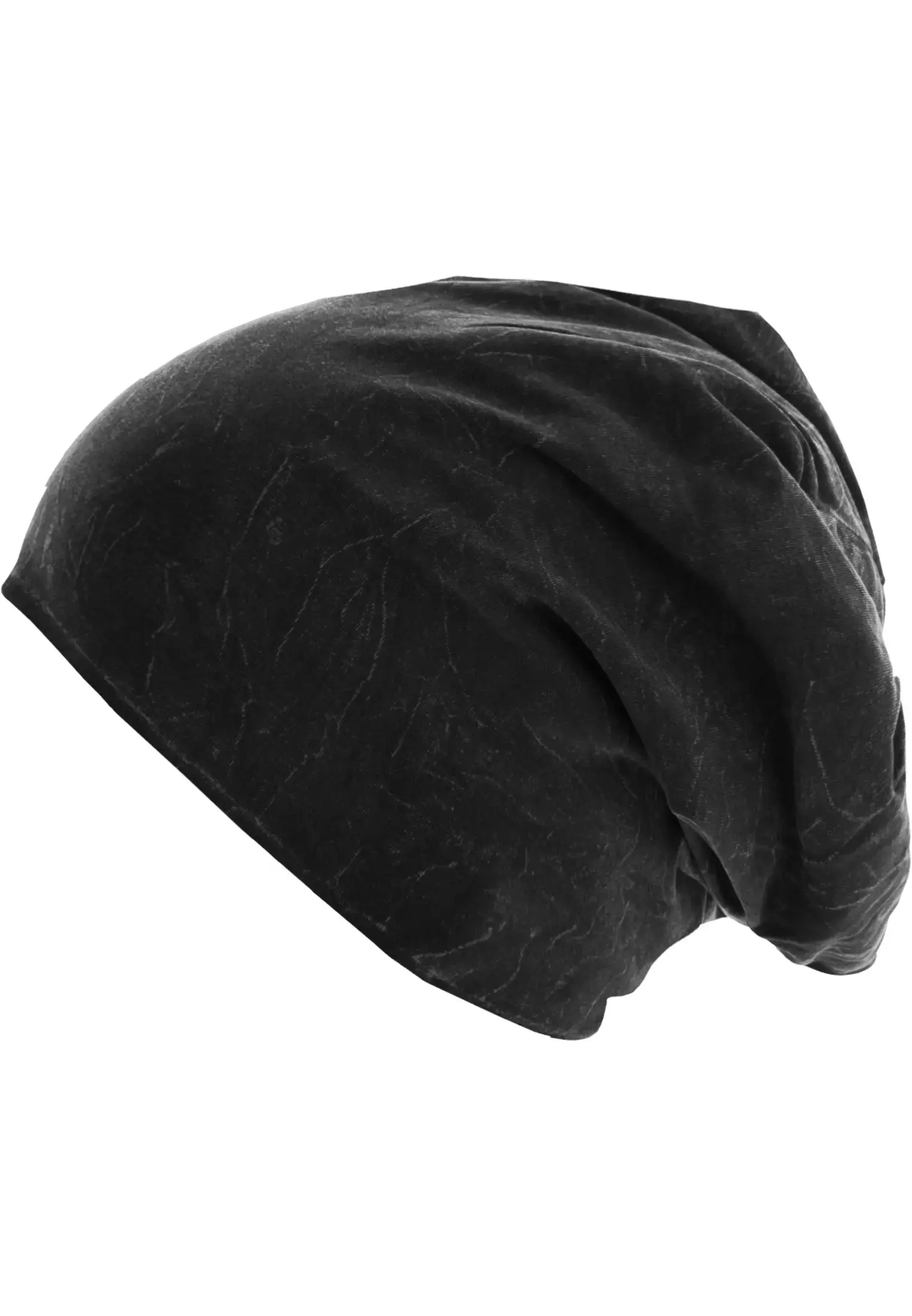 Stonewashed Jersey Beanie black one size - variant image 2