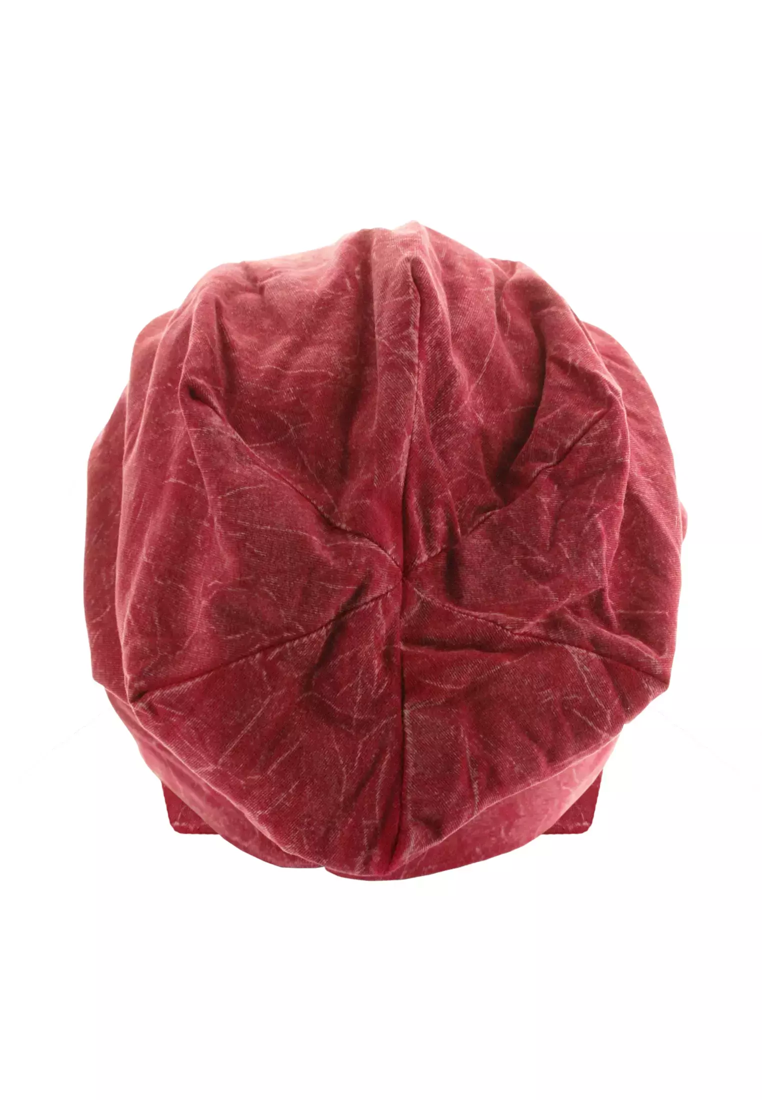Stonewashed Jersey Beanie maroon one size - variant image 3