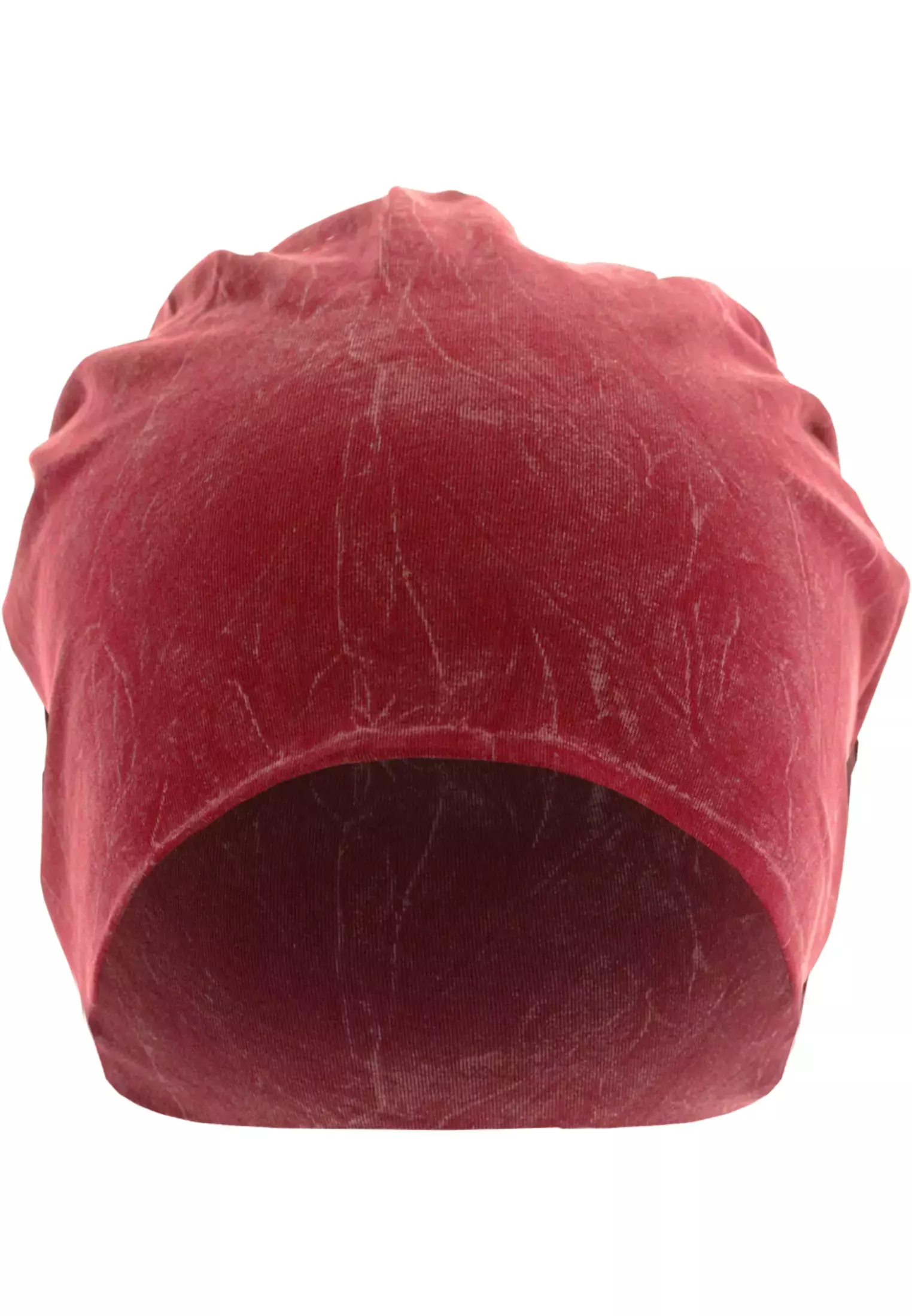 Stonewashed Jersey Beanie maroon one size - alternate variant 2