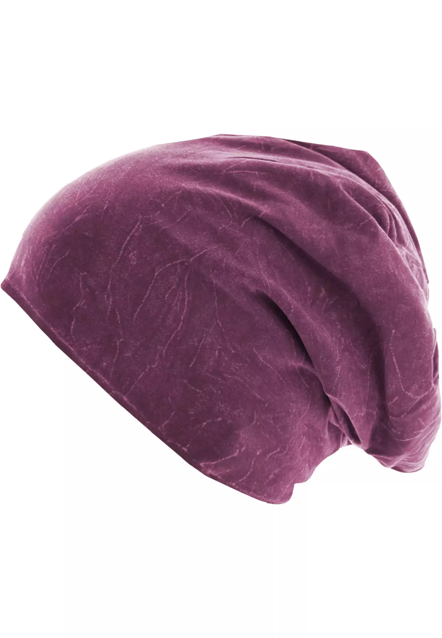 Stonewashed Jersey Beanie purple one size - variant image 2