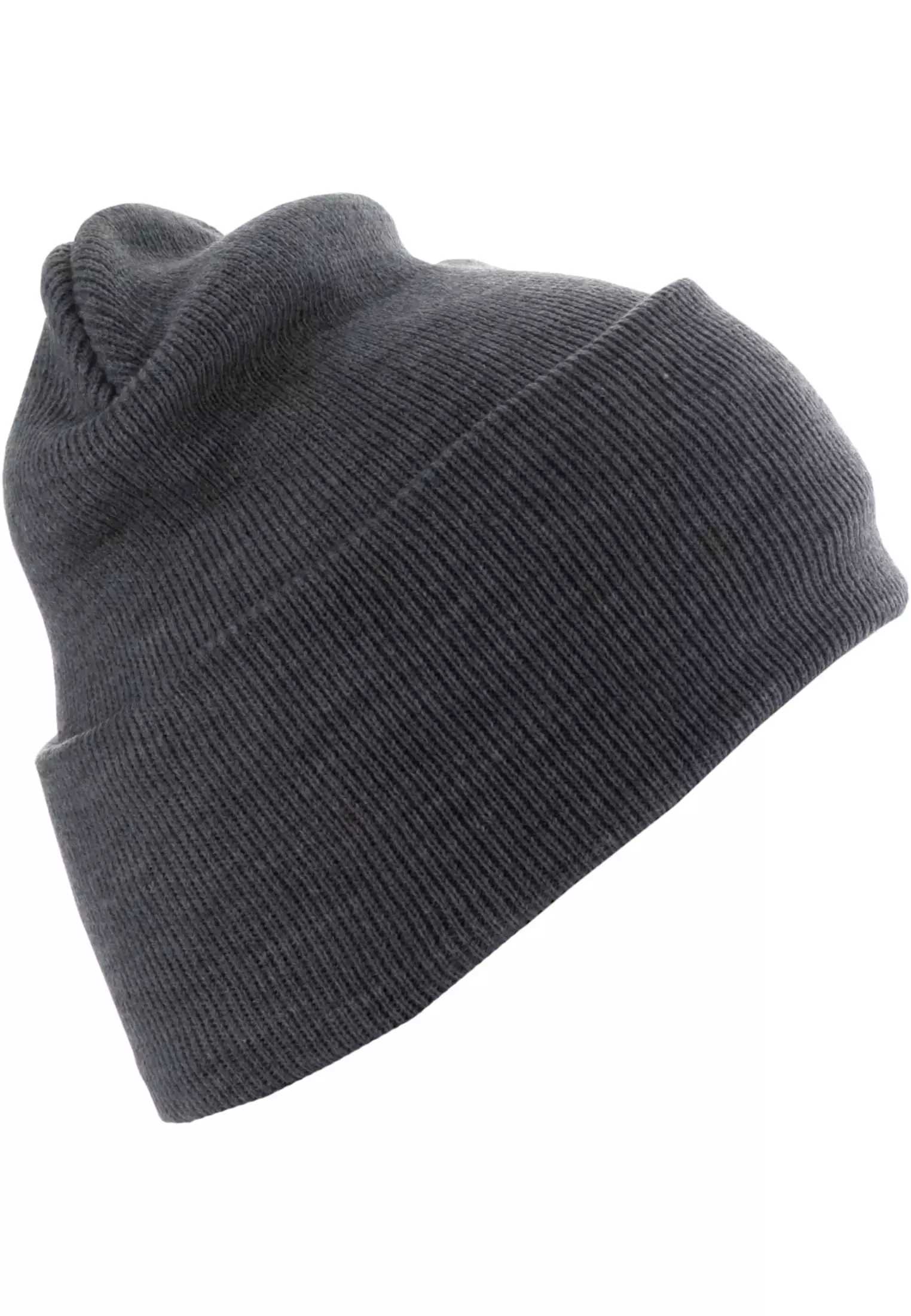 Beanie Basic Flap Long Version h.grey one size - variant image 2