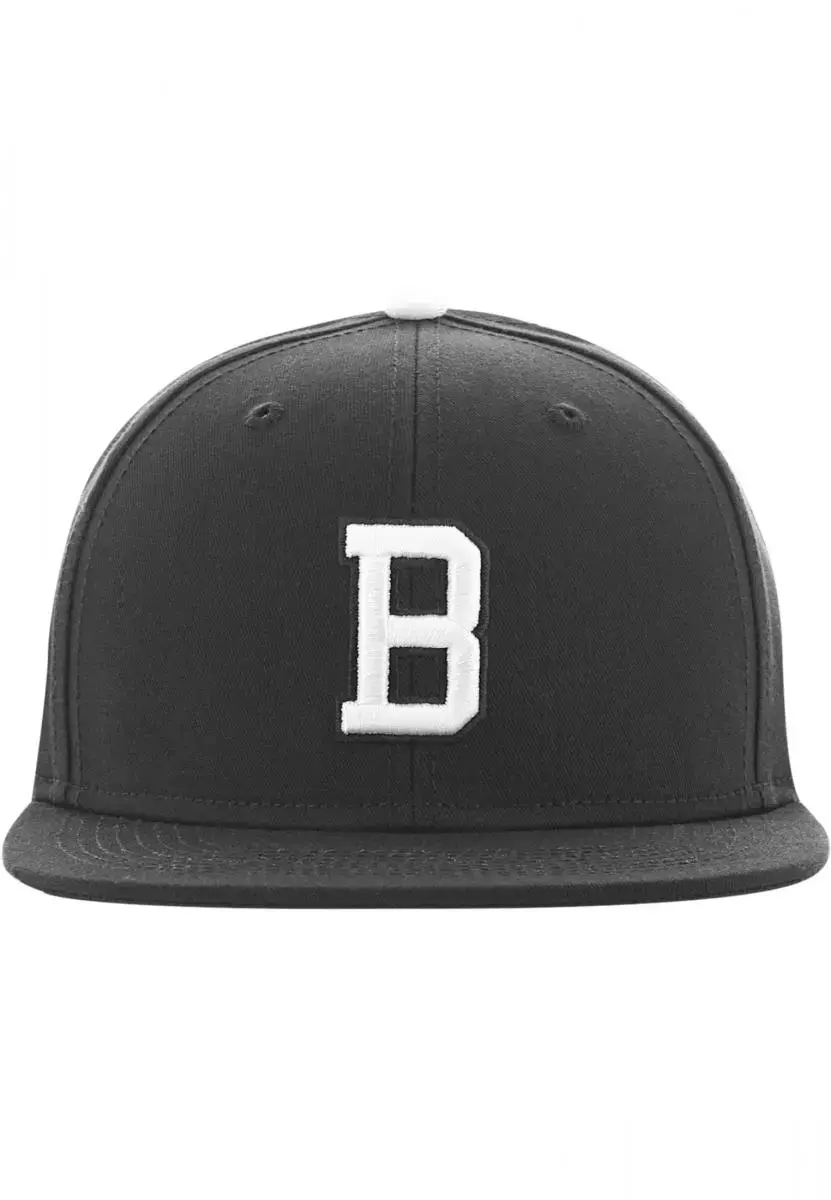 Letter Snapback B blk/L - alternate variant 2