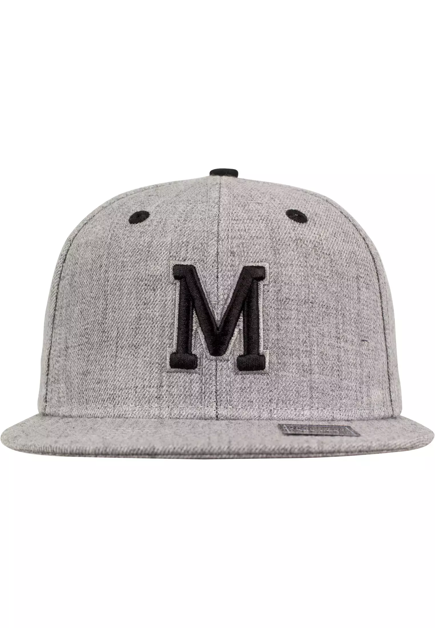 Letter Snapback M htgrey/L - alternate variant 12