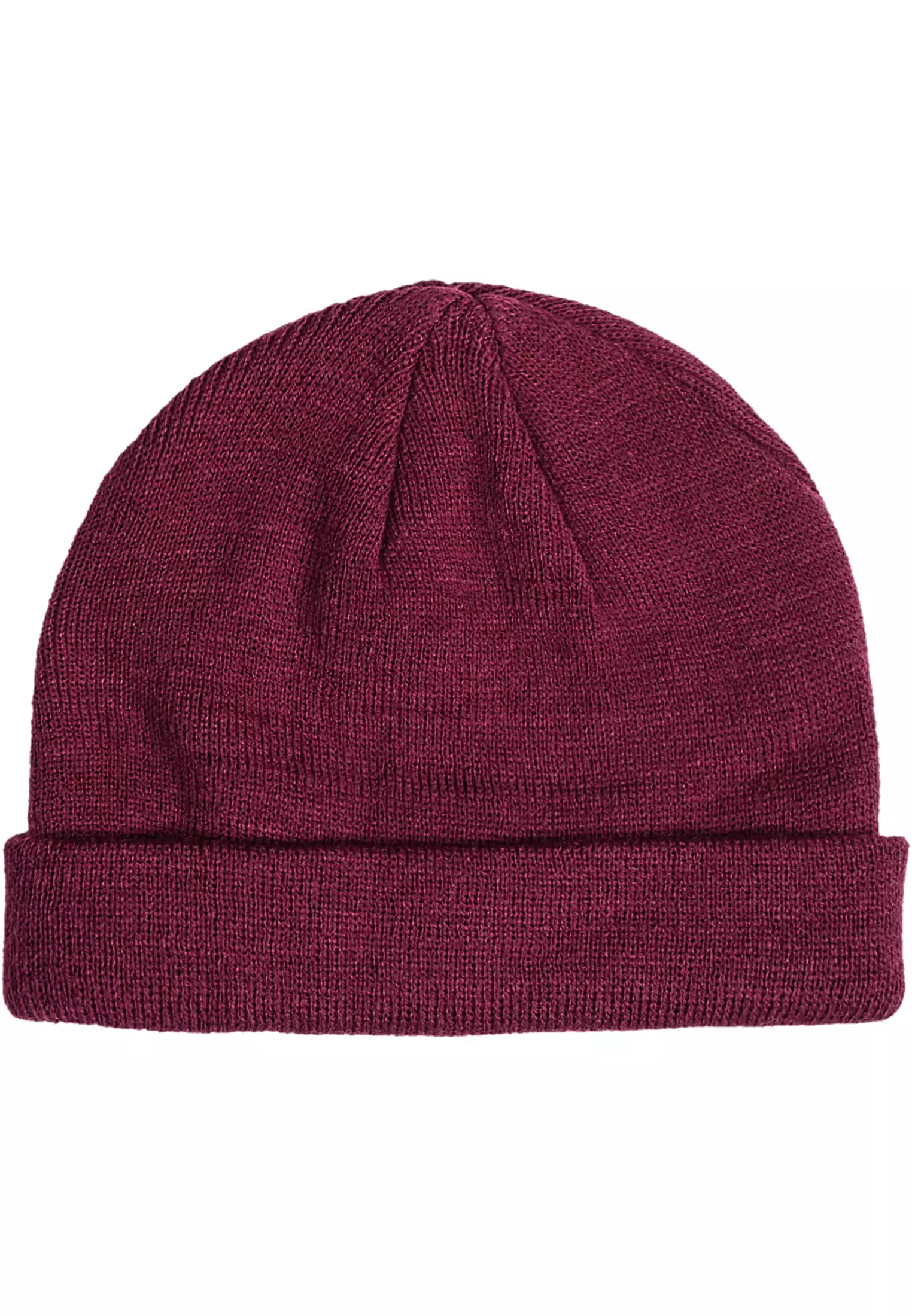 Short Cuff Knit Beanie maroon one size - alternate variant 2