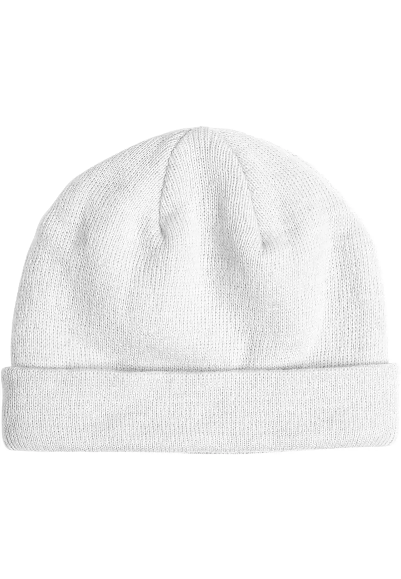 Short Cuff Knit Beanie white one size - alternate variant 3