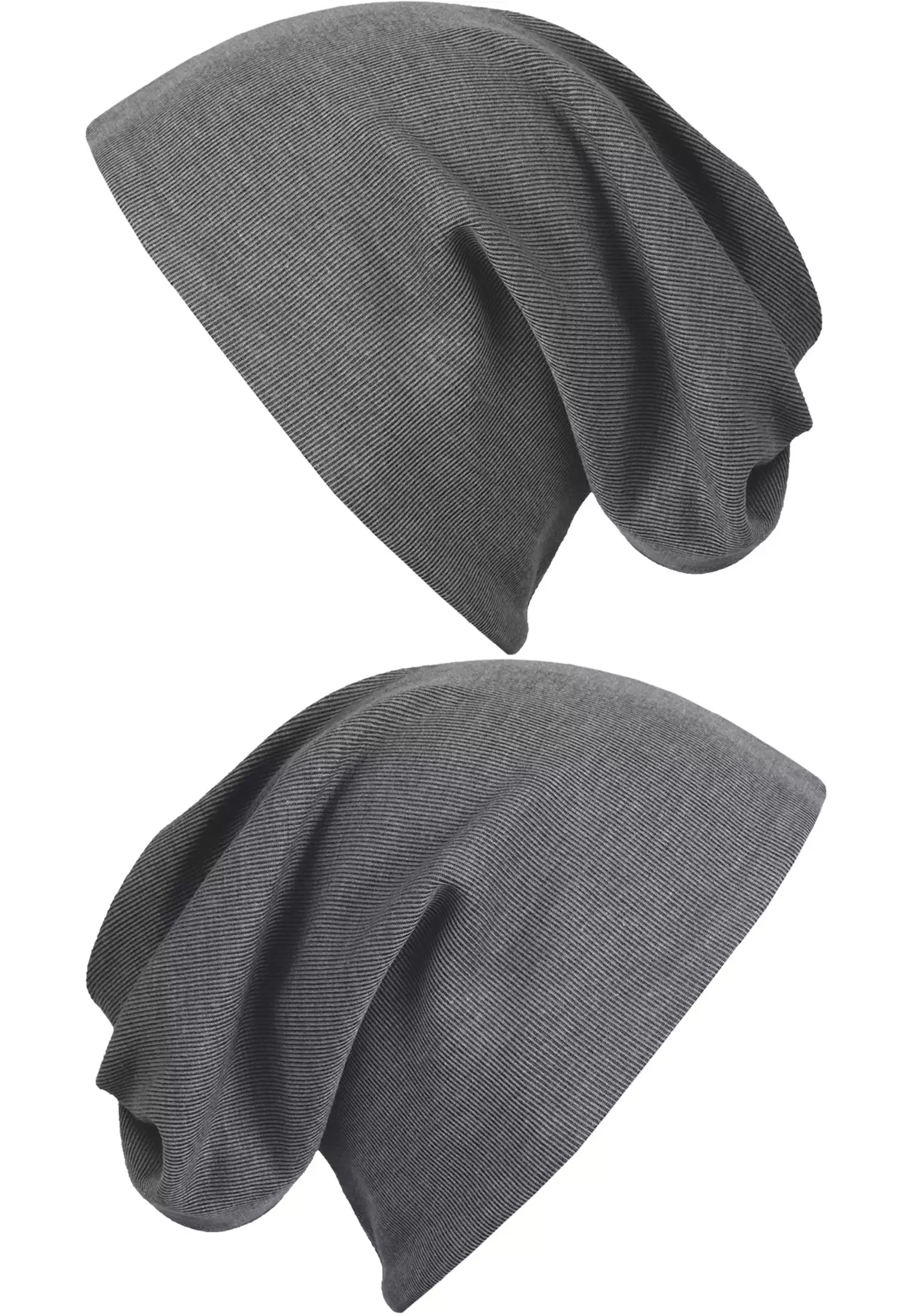 Rib 2in1 Beanie h.charcoal one size - variant image 1