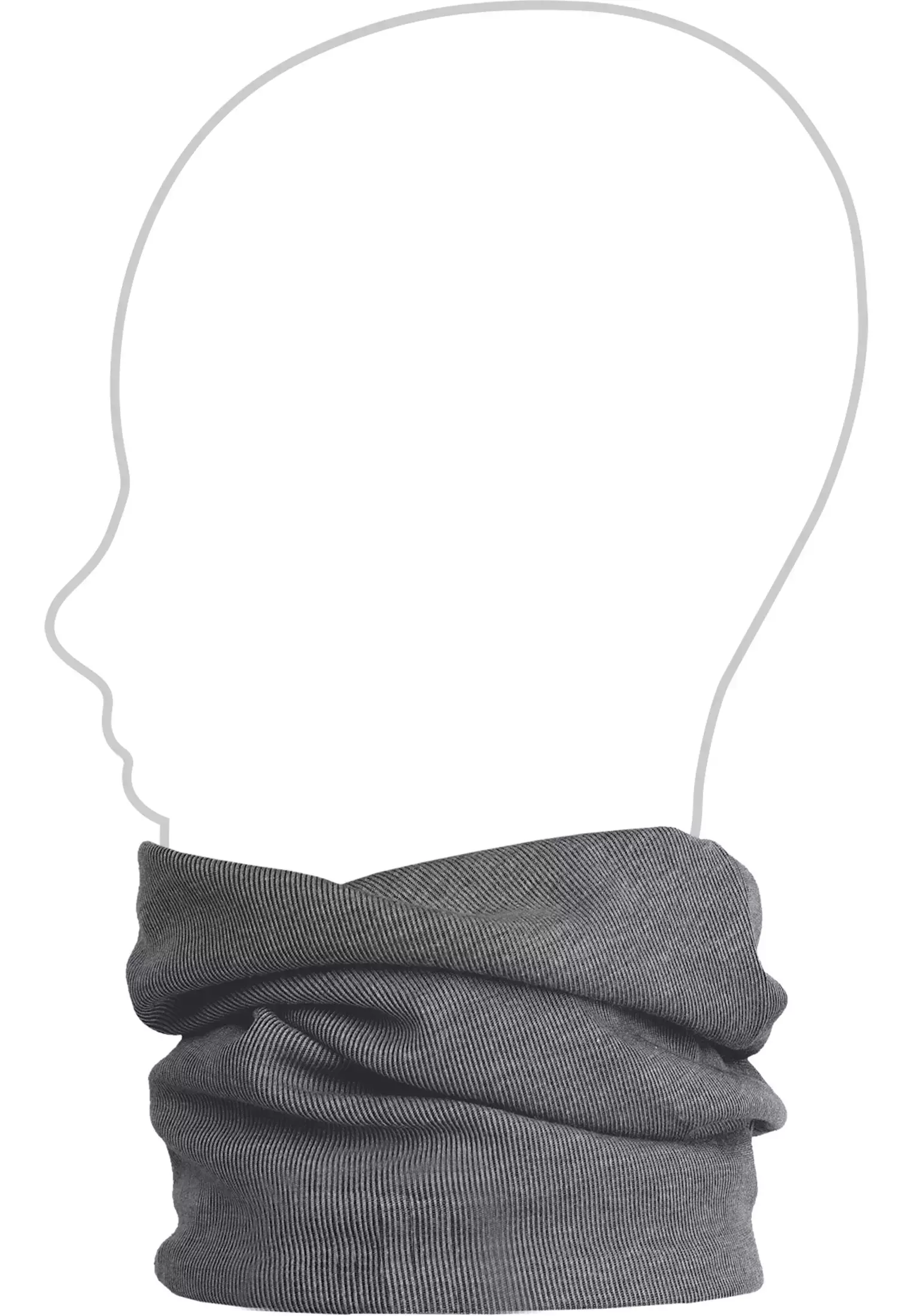 Rib 2in1 Beanie h.charcoal one size - variant image 4