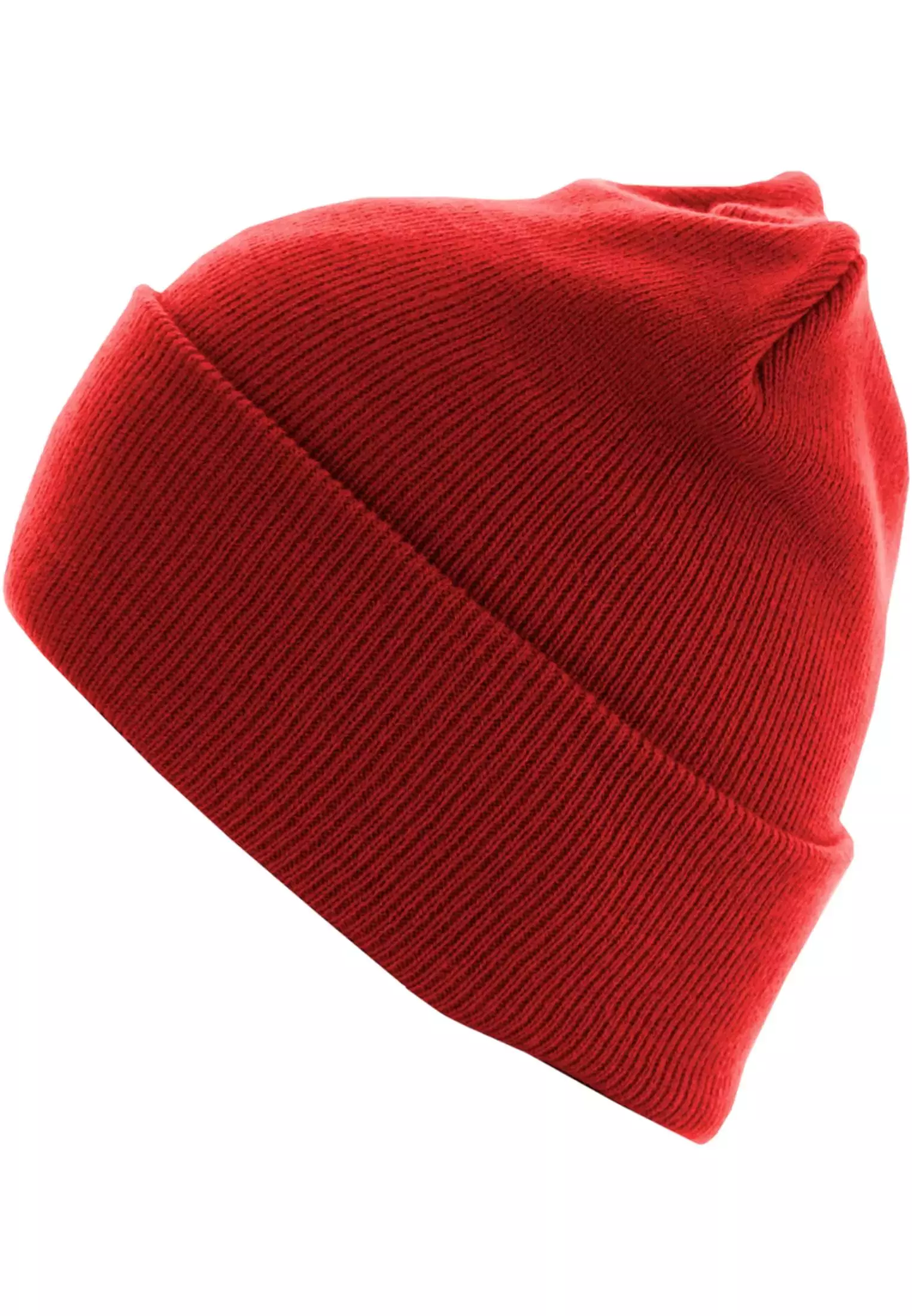 Beanie Basic Flap Long Version red one size - alternate variant 3