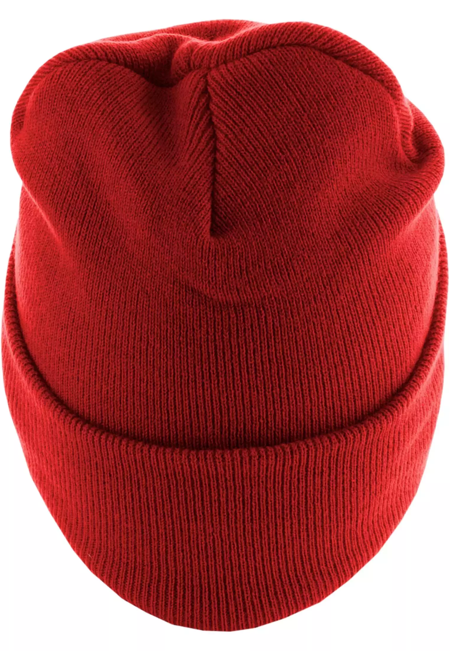 Beanie Basic Flap Long Version red one size - variant image 1